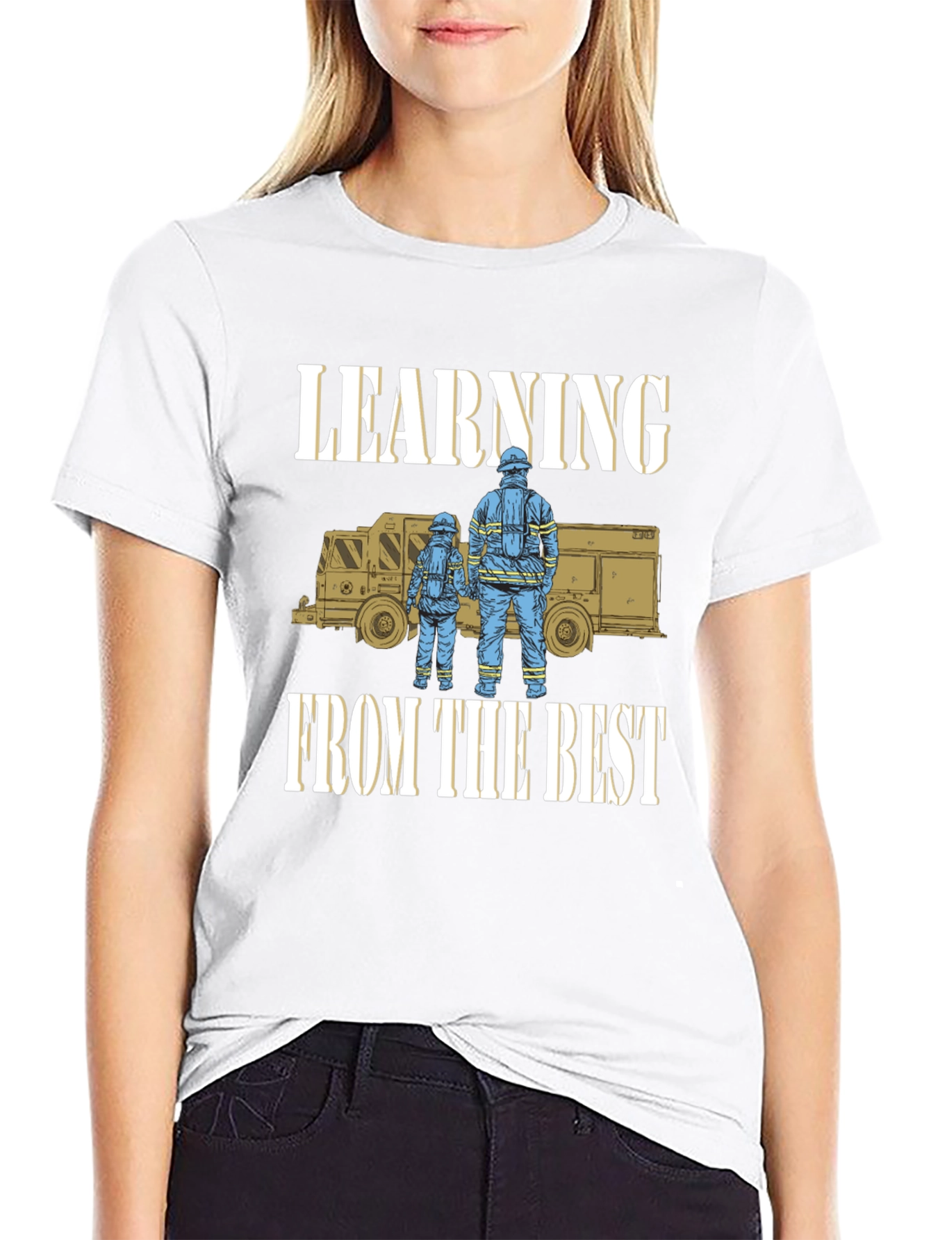 Learning From The Best Firefighter T-Shirt