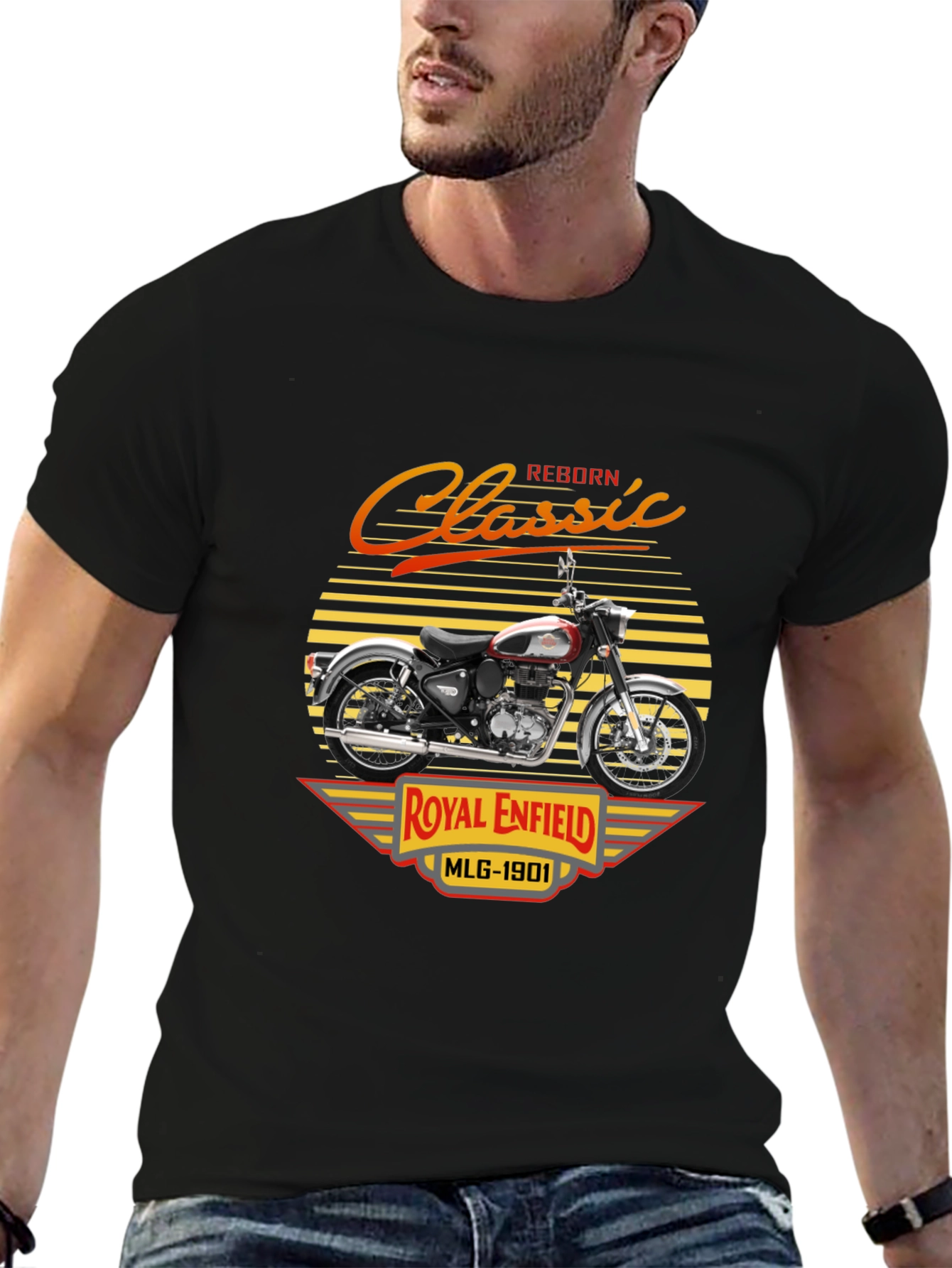 Classic Reborn Motorcycle T-Shirt