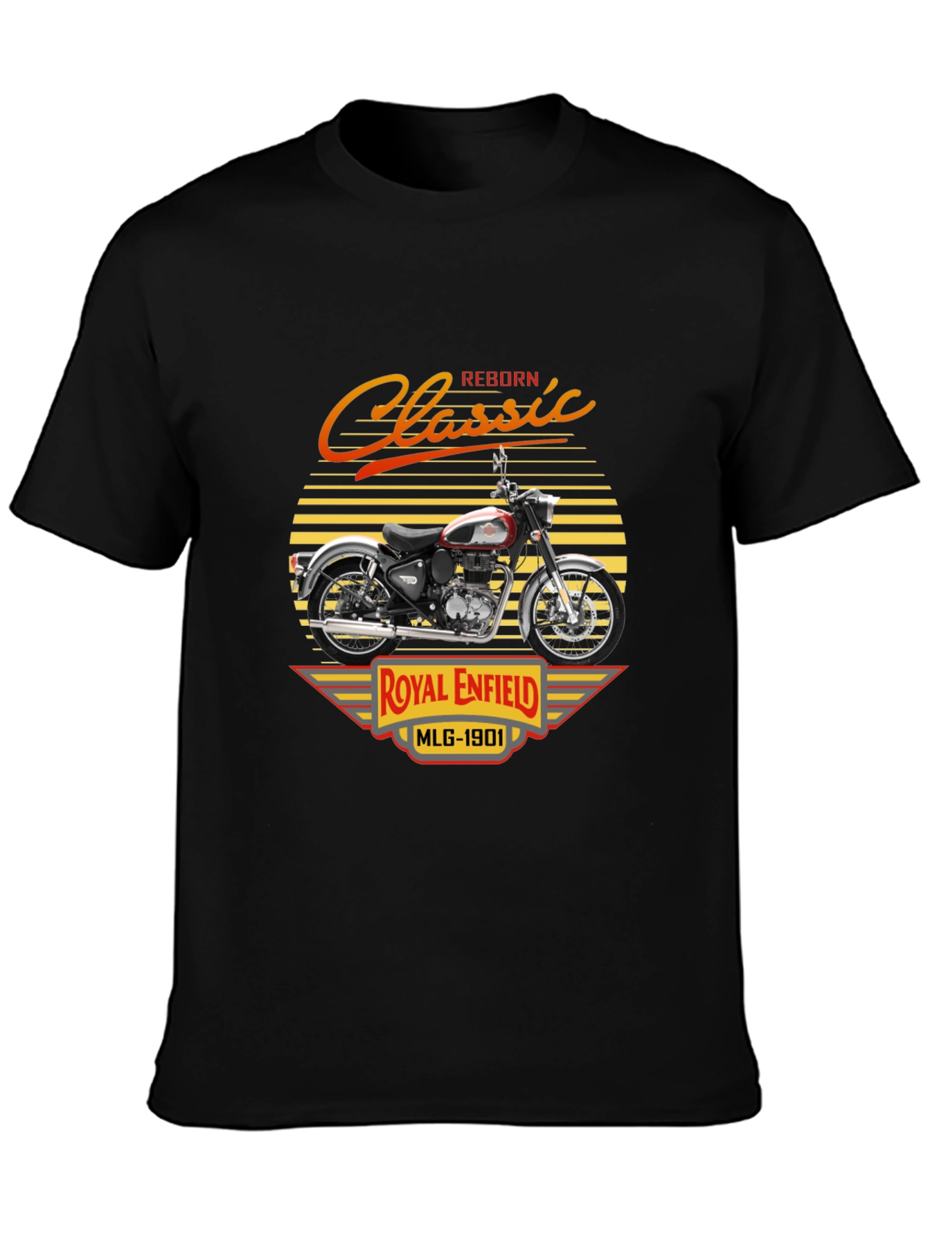 Classic Reborn Motorcycle T-Shirt