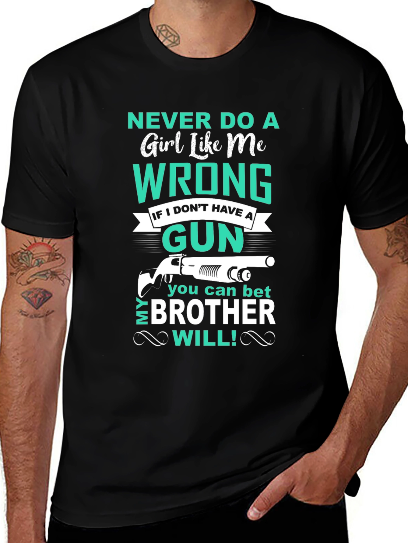 Never Do a Girl Like Me Wrong T-Shirt