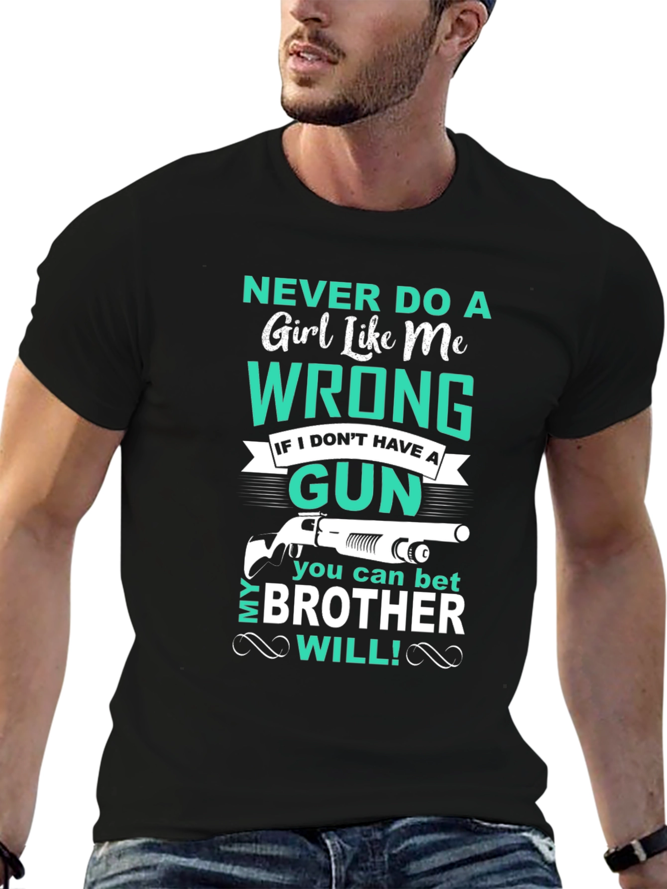 Never Do a Girl Like Me Wrong T-Shirt