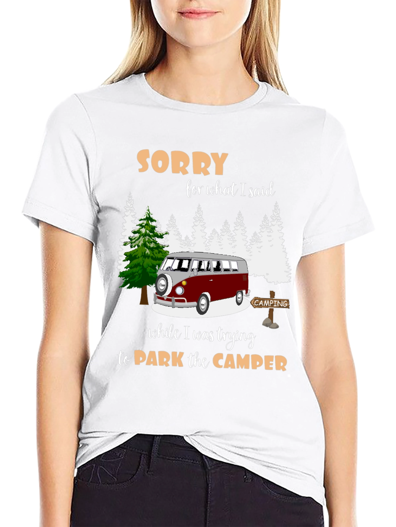 Sorry Camper T-shirt