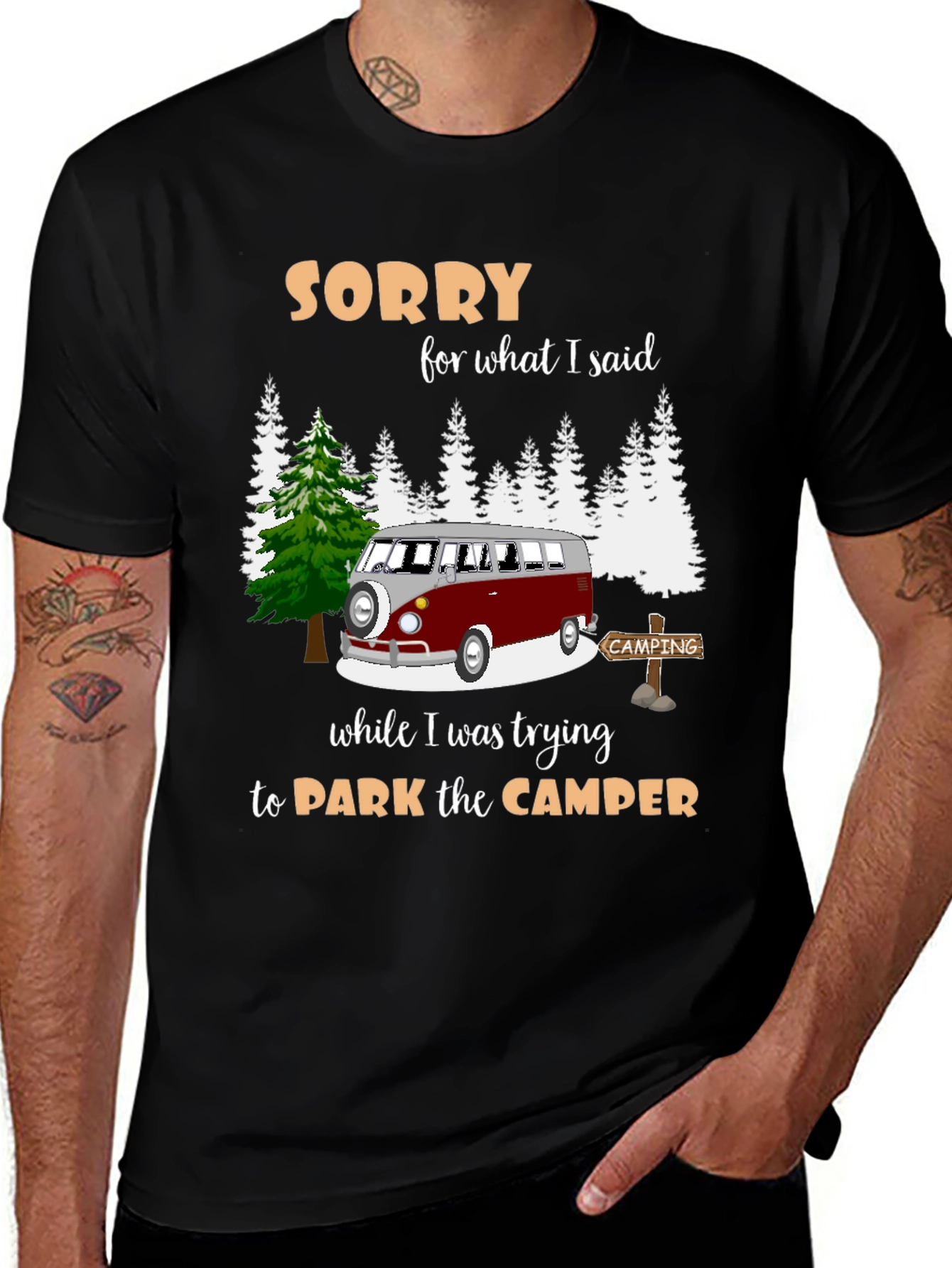 Sorry Camper T-shirt