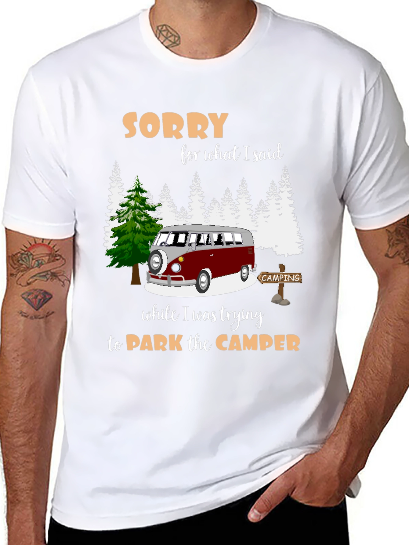 Sorry Camper T-shirt