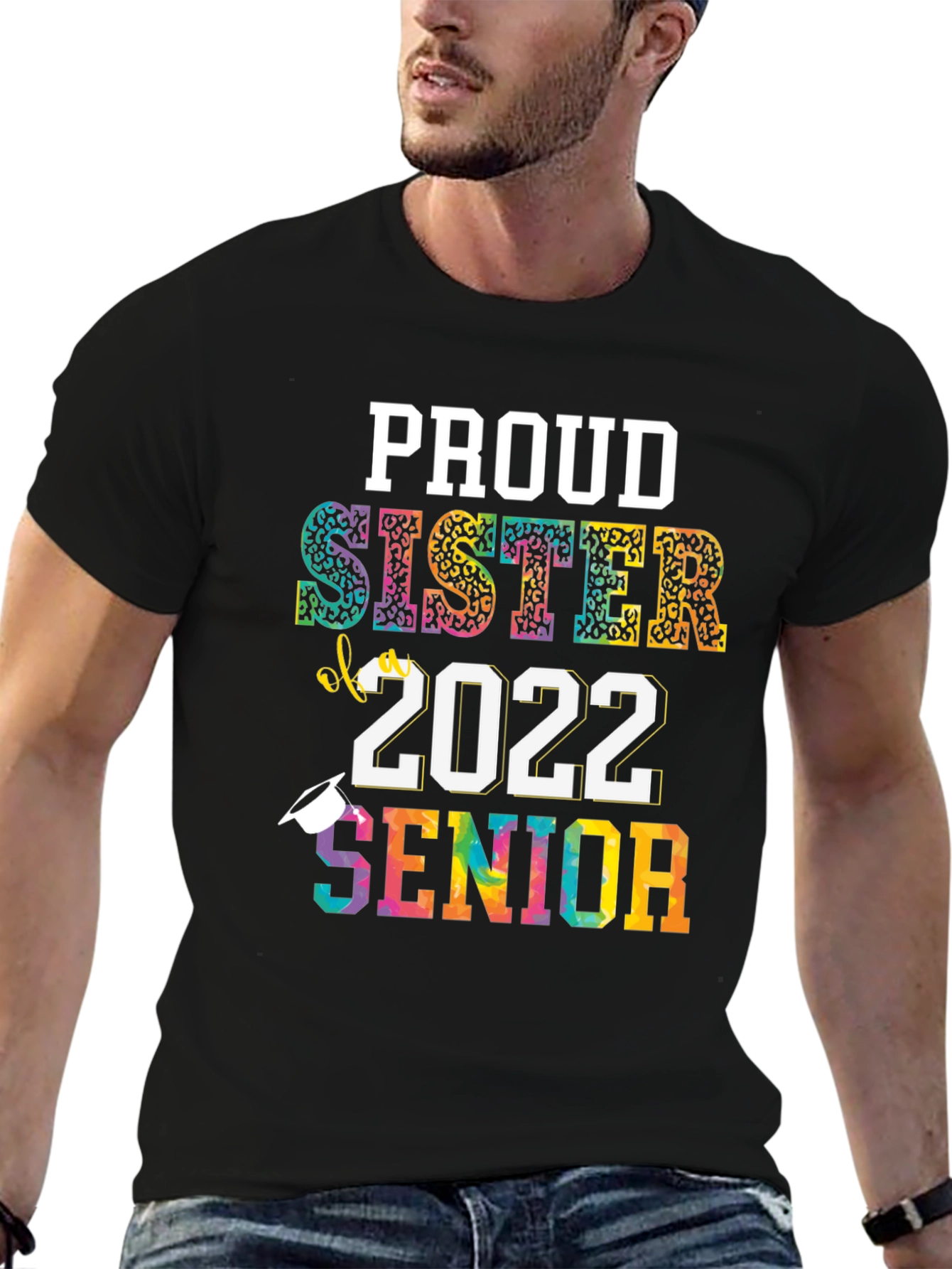 Proud Sister of a 2022 Senior Graduation T-Shirt