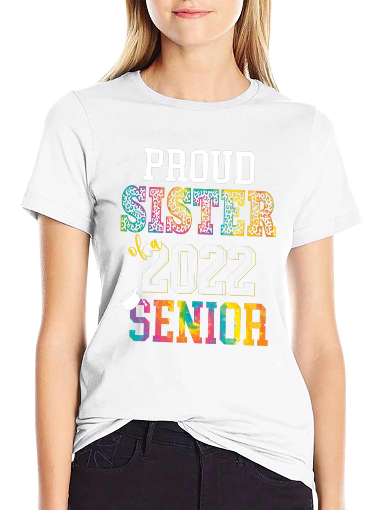 Proud Sister of a 2022 Senior Graduation T-Shirt