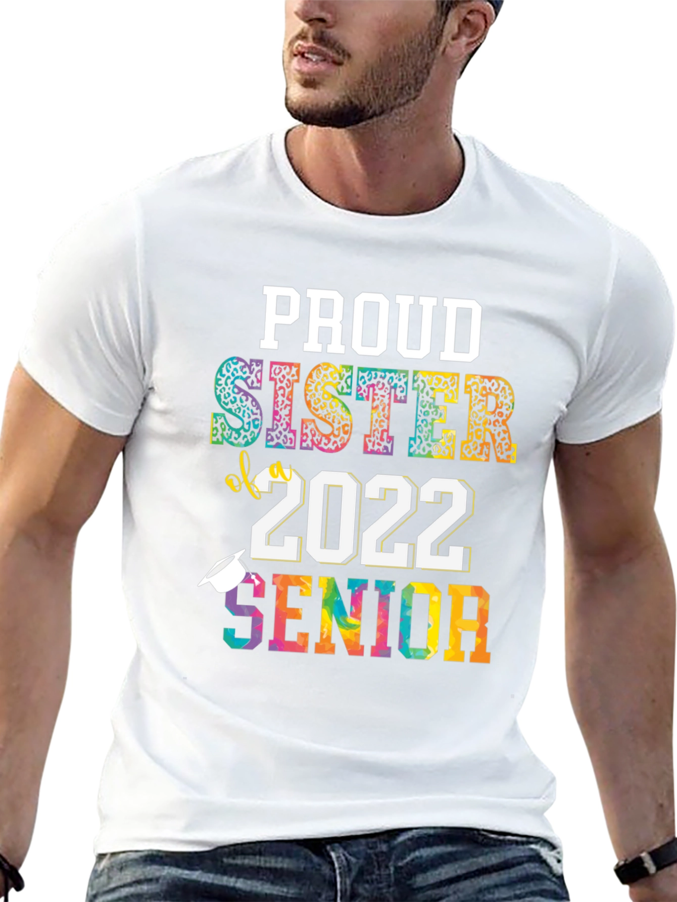 Proud Sister of a 2022 Senior Graduation T-Shirt