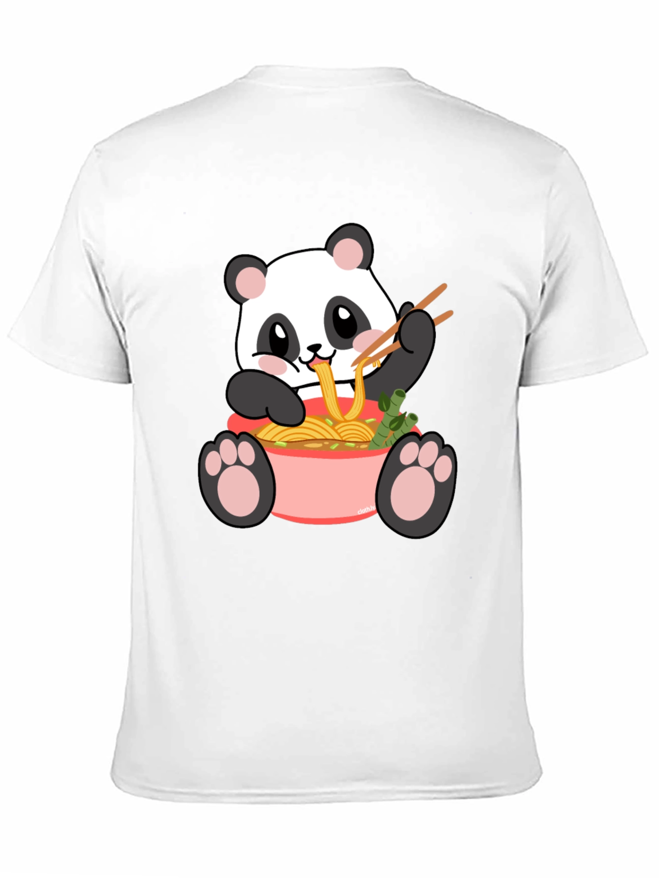 Panda Ramen Graphic Tee - Kawaii Comfort