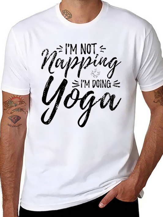 Im Not Napping Im Doing Yoga T-Shirt