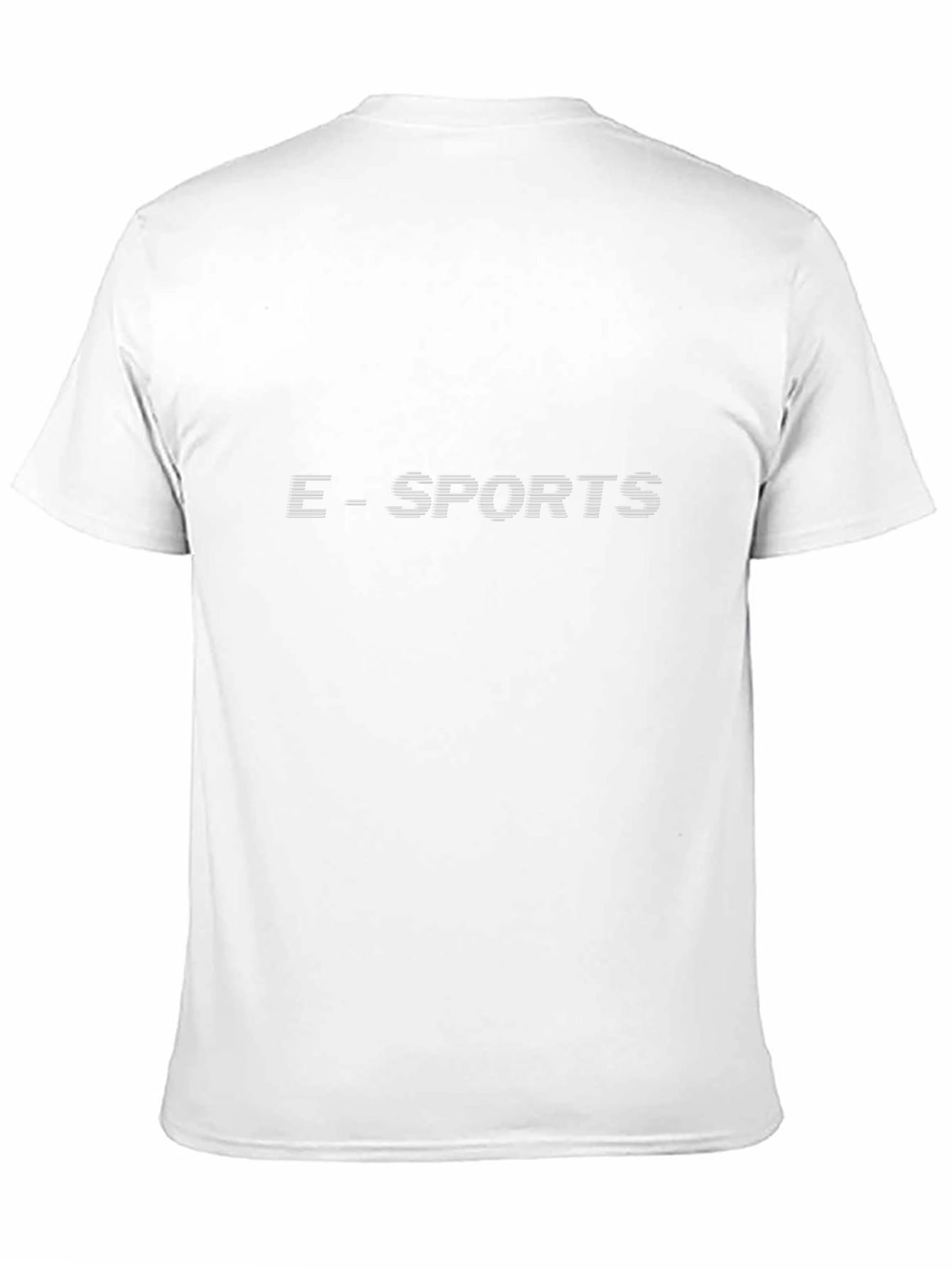 E-Sports Graphic Tee - Black Cotton T-Shirt
