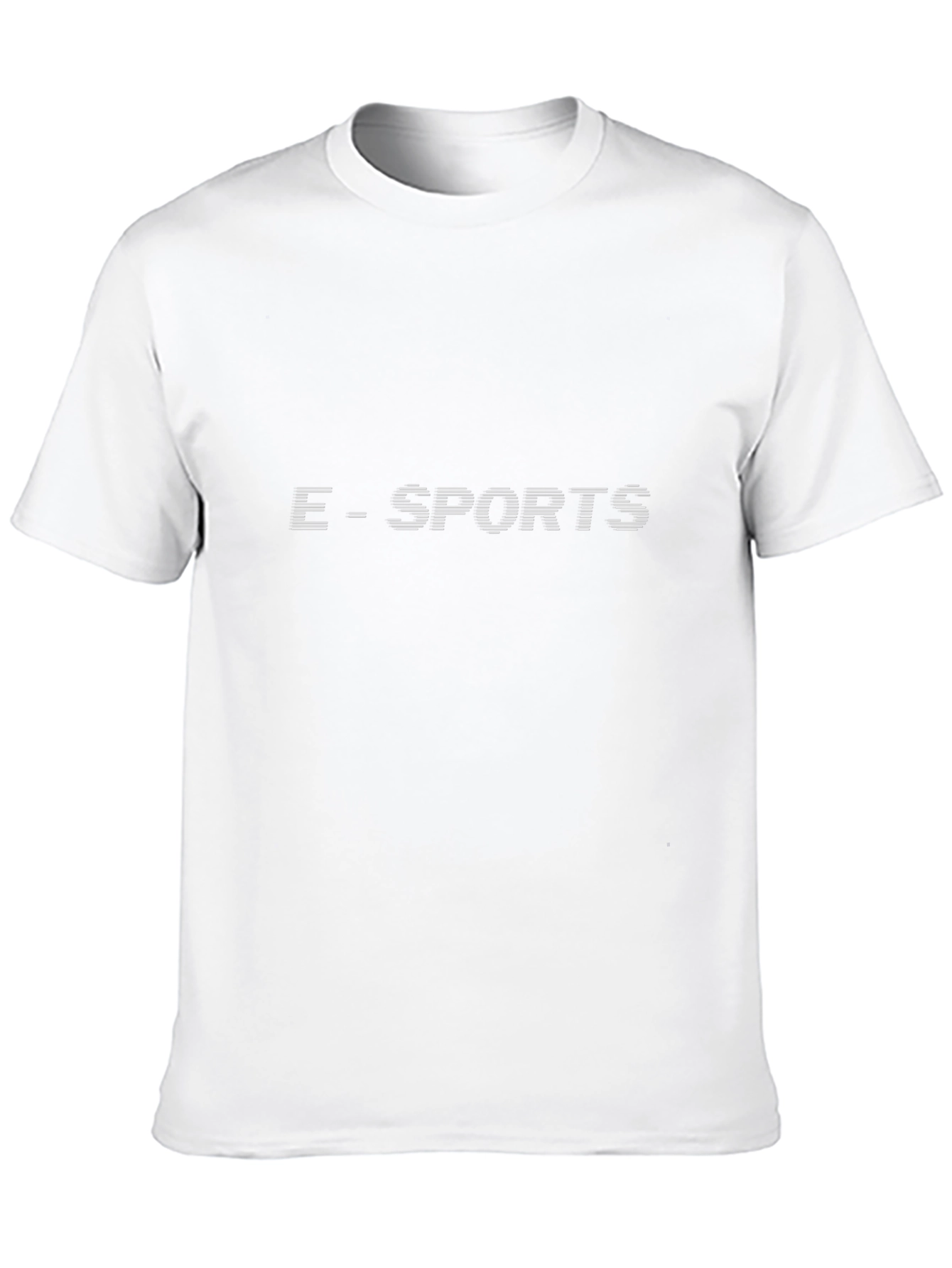 E-Sports Graphic Tee - Black Cotton T-Shirt