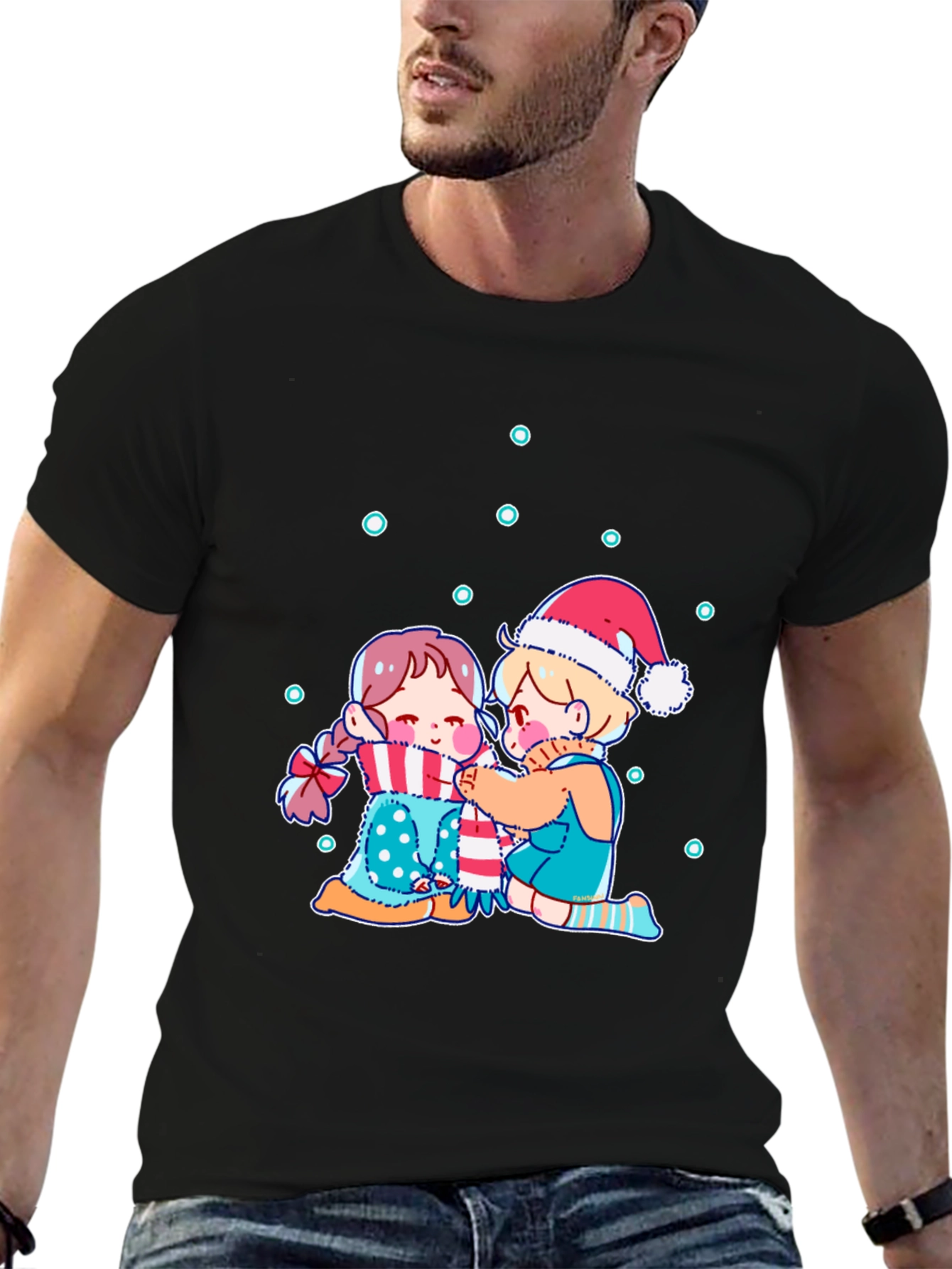 Festive Friends Graphic Tee