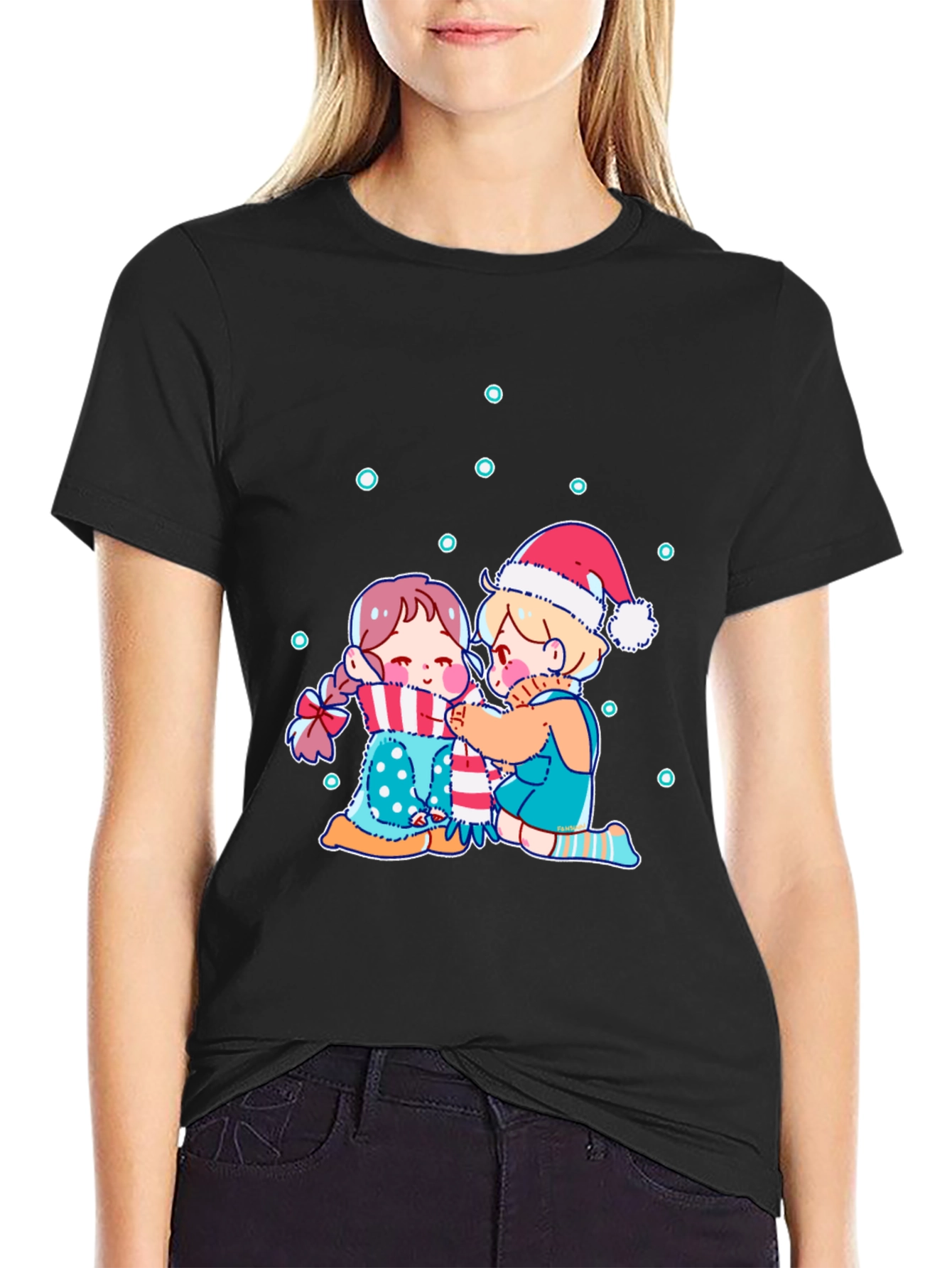 Festive Friends Graphic Tee