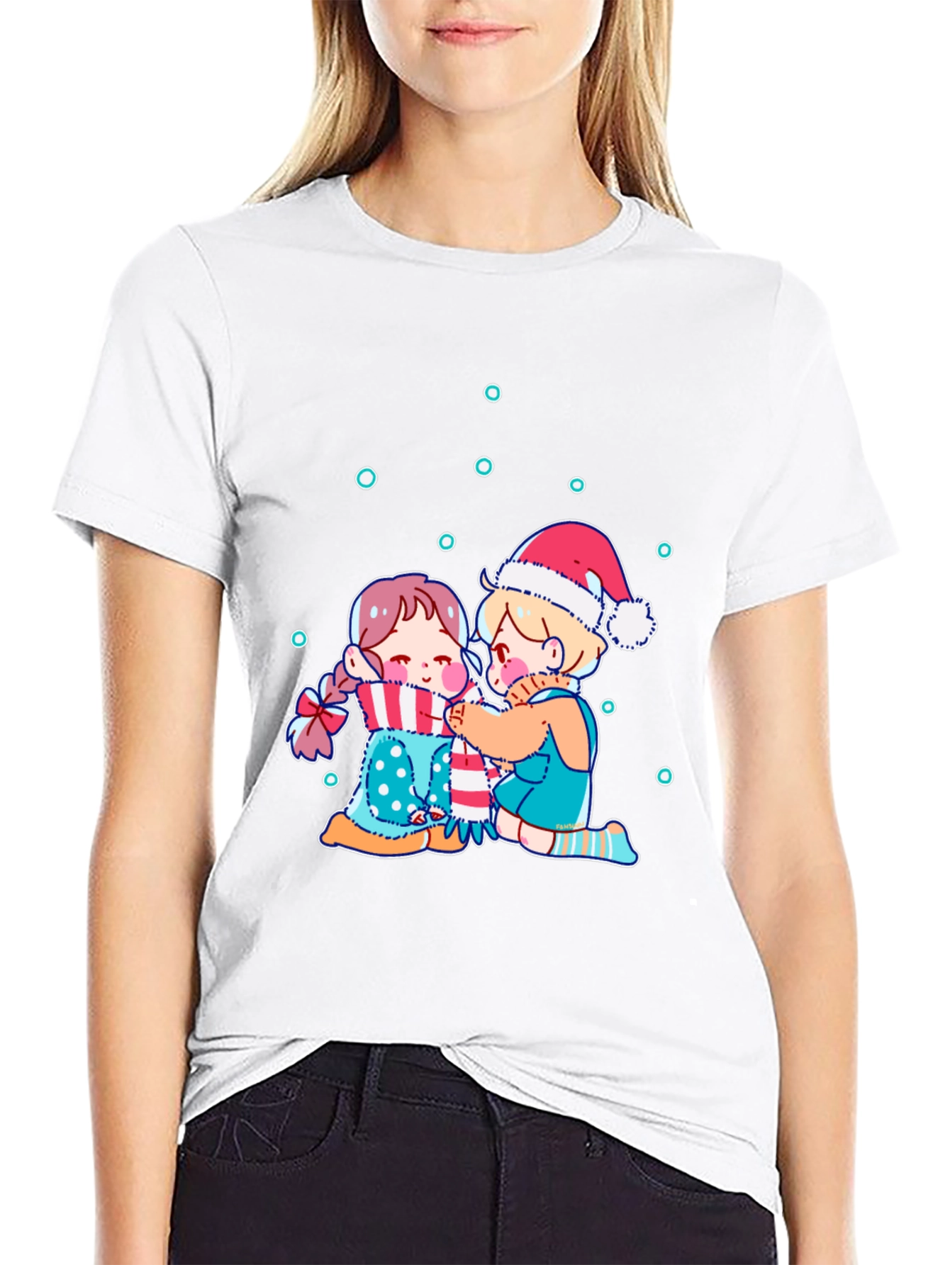 Festive Friends Graphic Tee