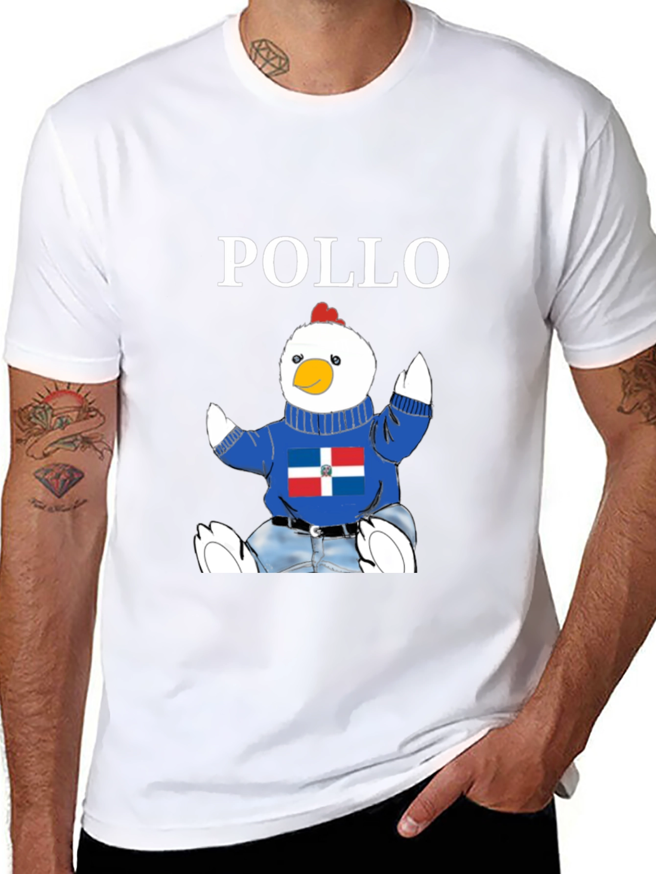 Dominican Republic Chicken Pollo T-Shirt