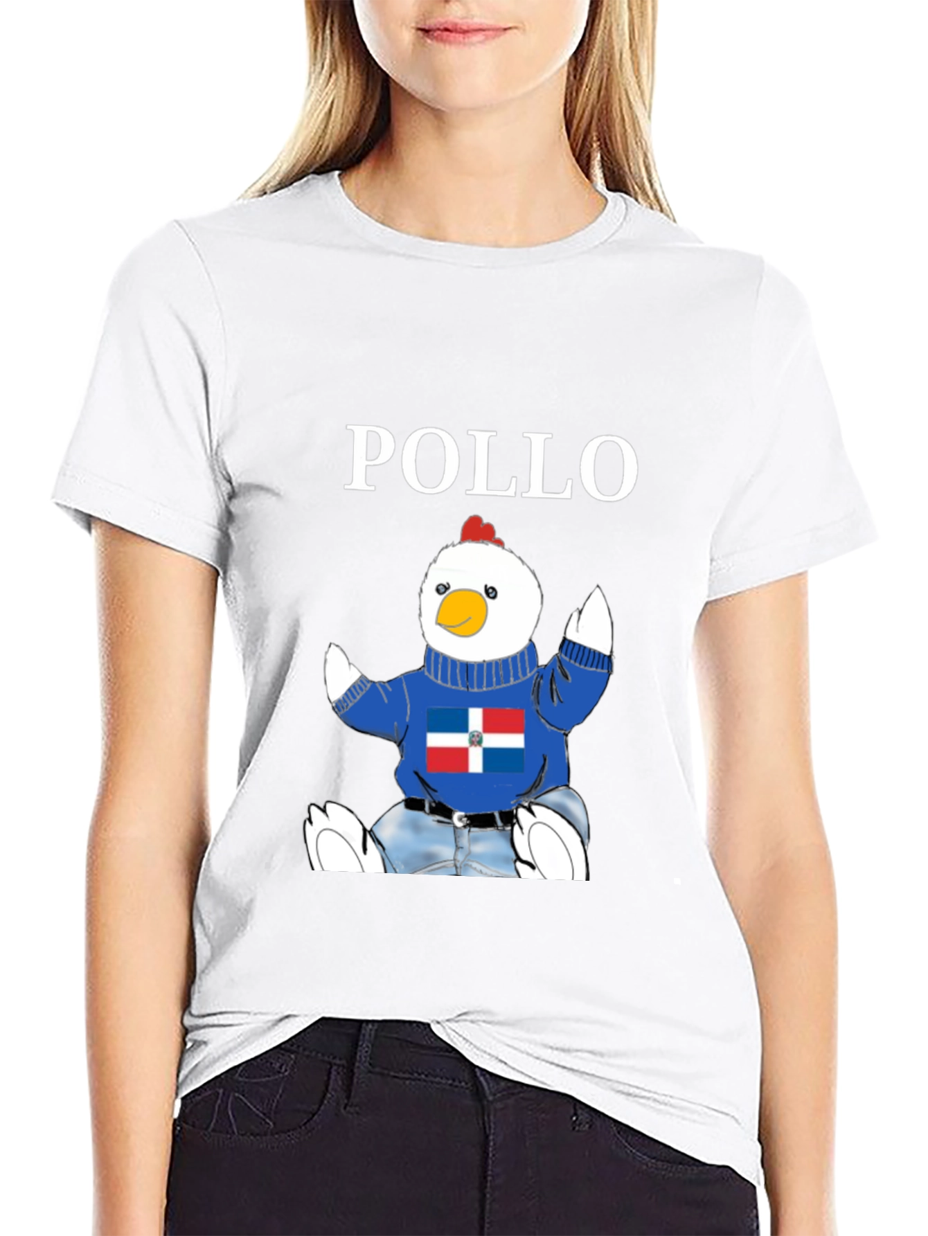 Dominican Republic Chicken Pollo T-Shirt
