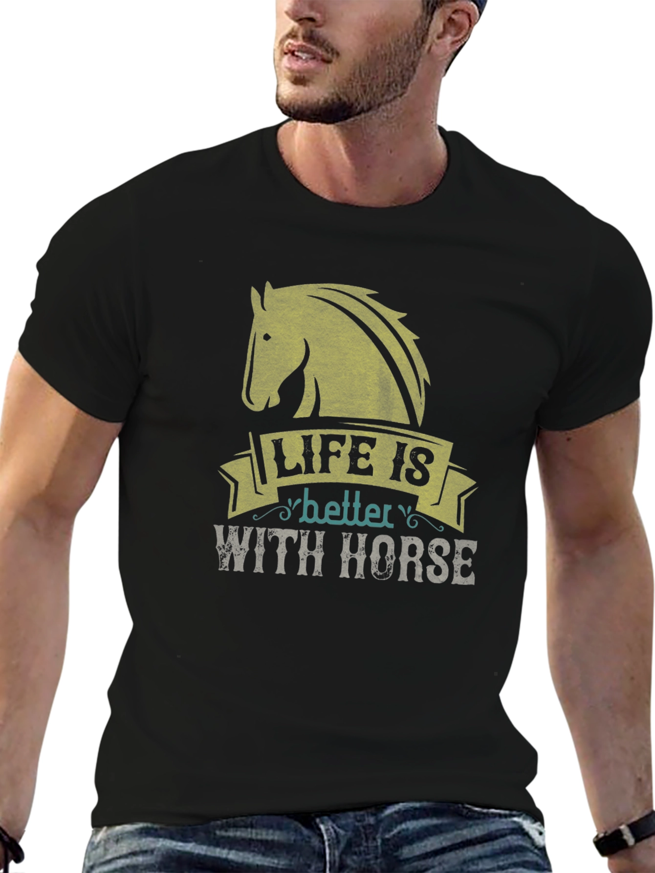 Life Is Better With Horse T-Shirt
