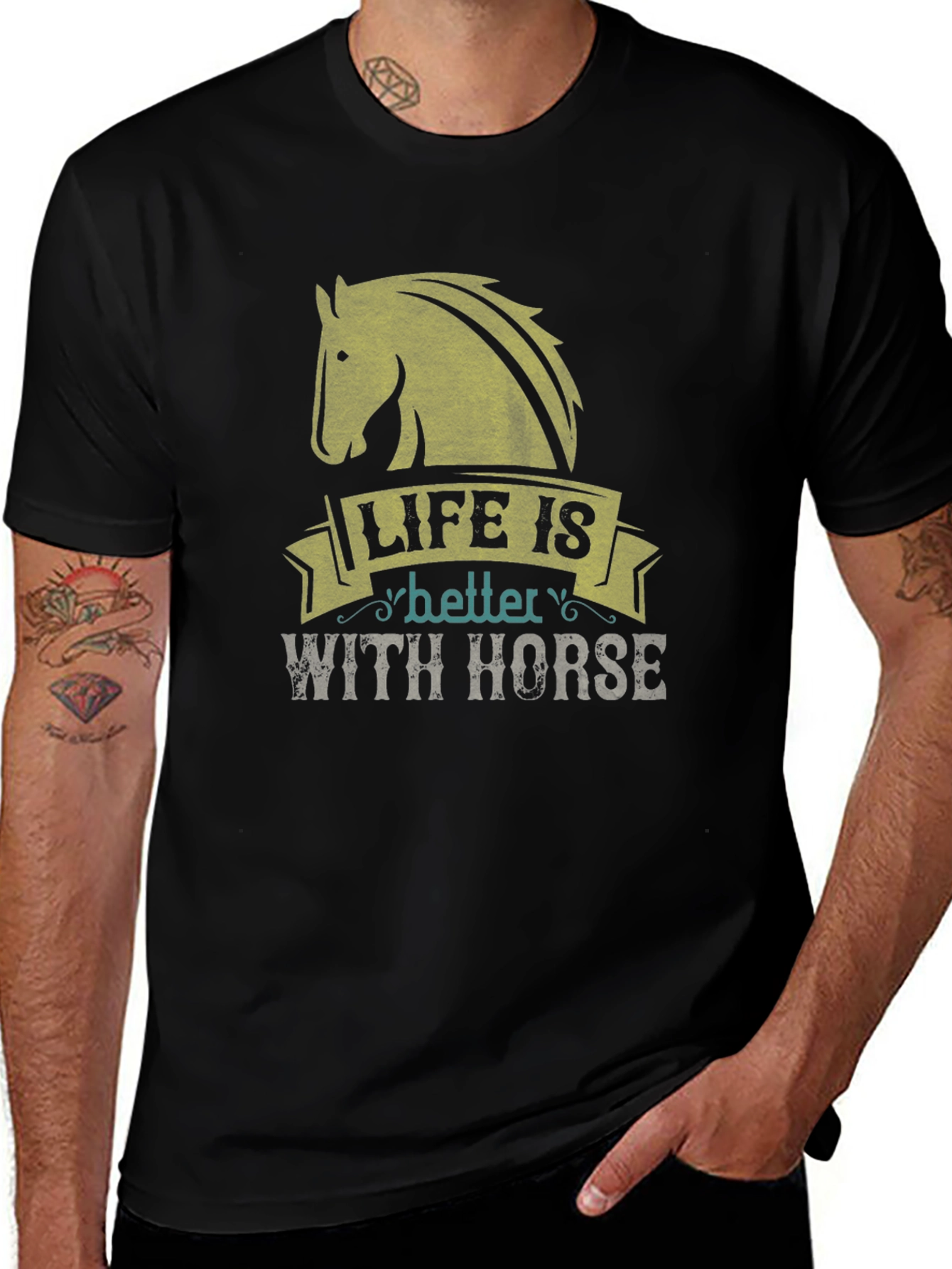 Life Is Better With Horse T-Shirt