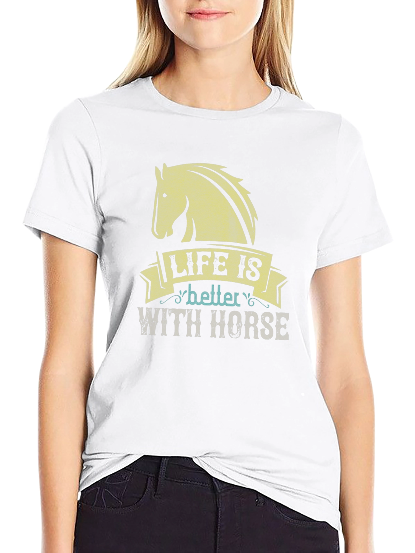 Life Is Better With Horse T-Shirt