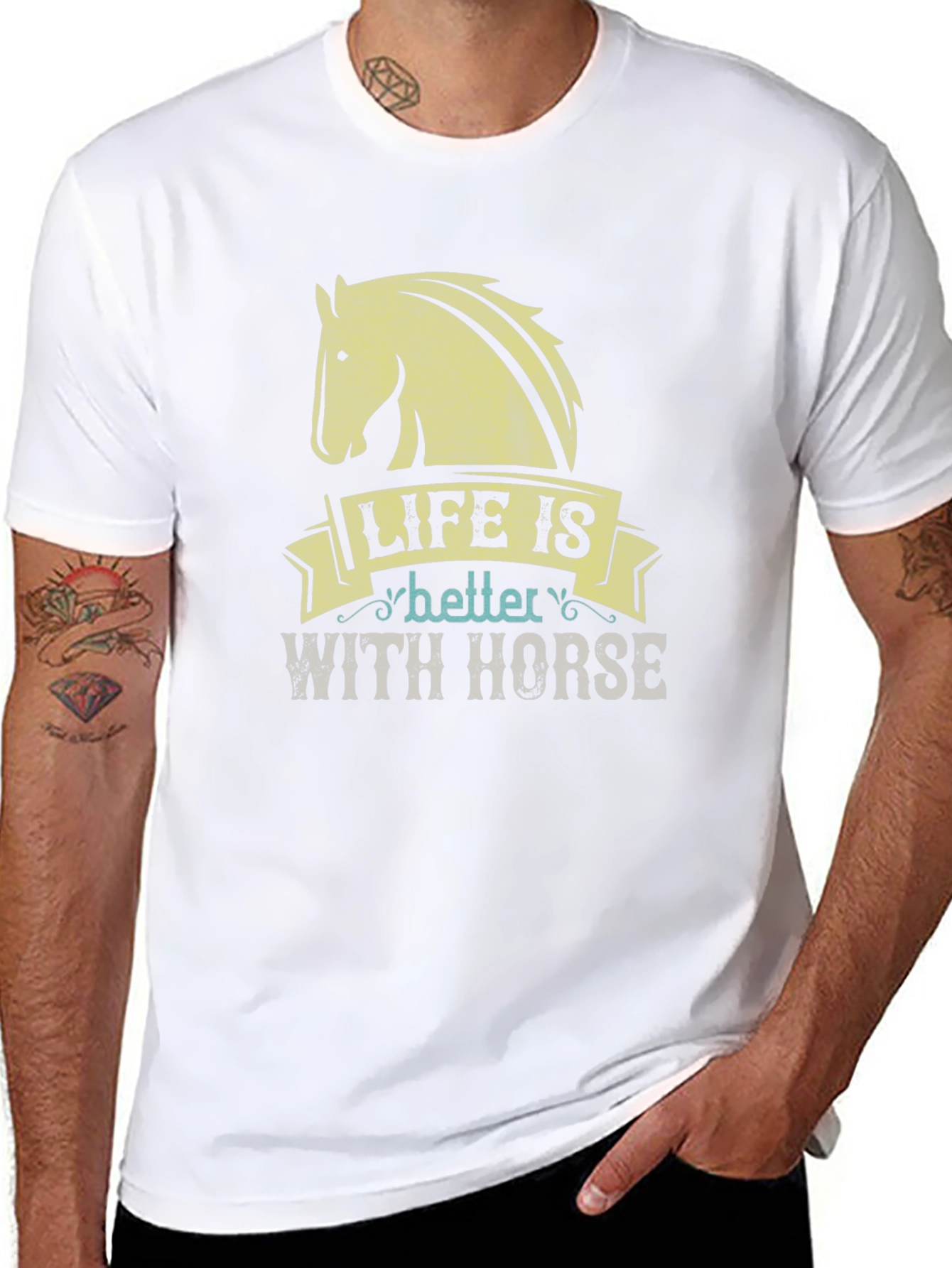 Life Is Better With Horse T-Shirt