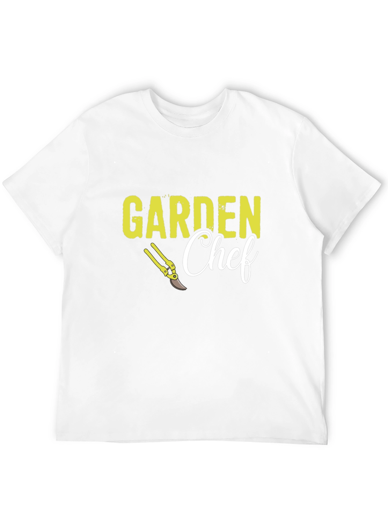 Garden Chef Graphic Tee - Black Cotton Blend