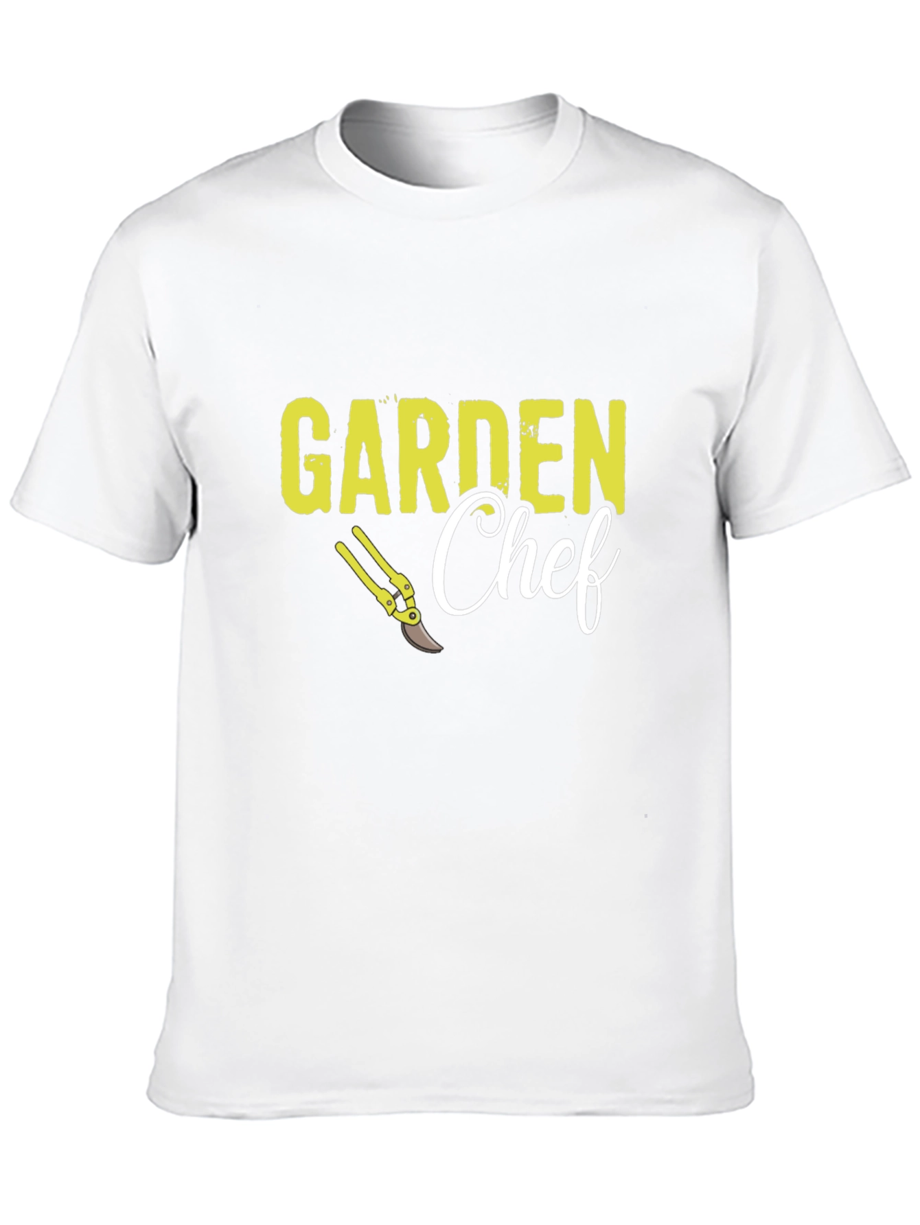 Garden Chef Graphic Tee - Black Cotton Blend