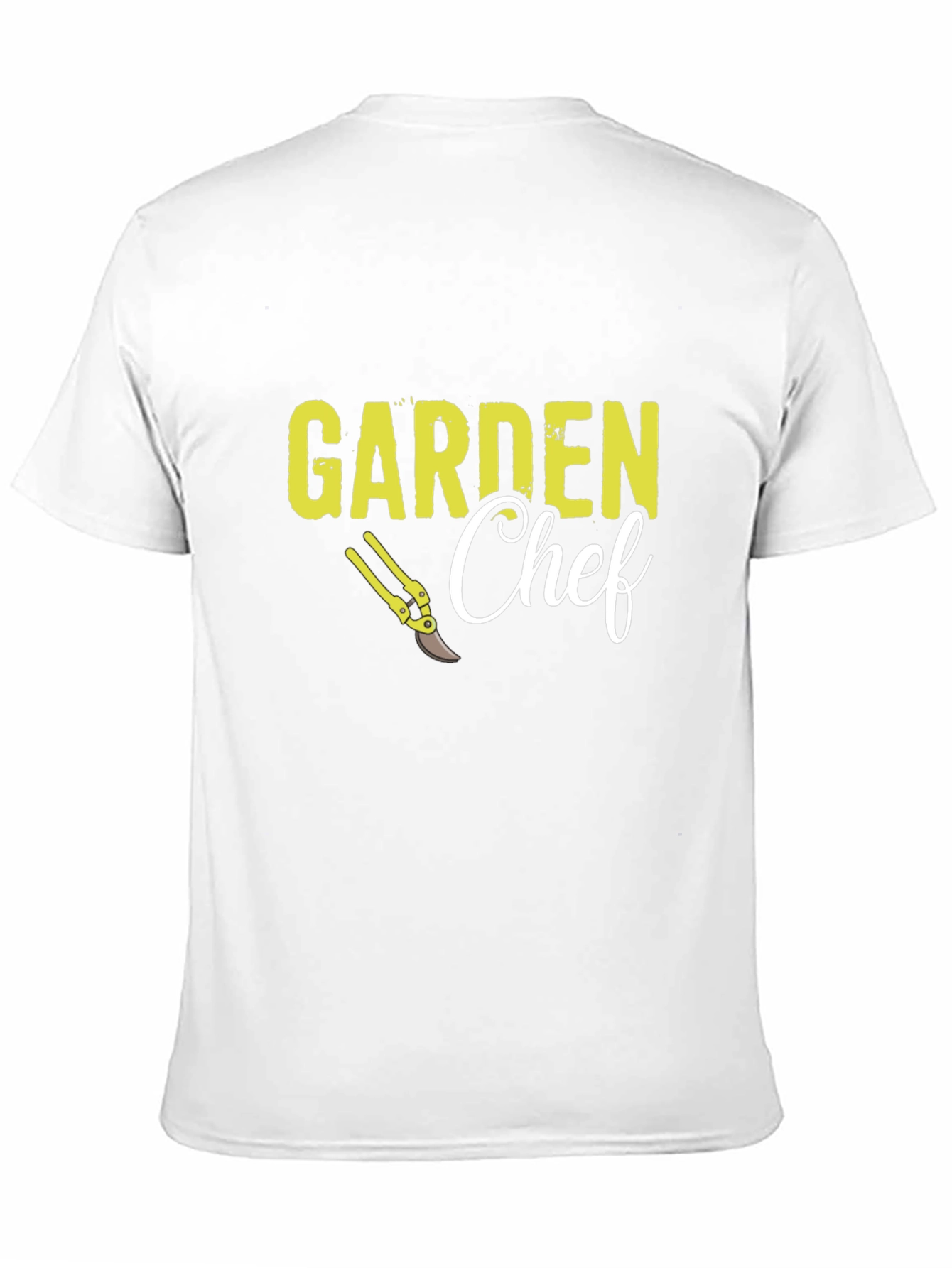 Garden Chef Graphic Tee - Black Cotton Blend