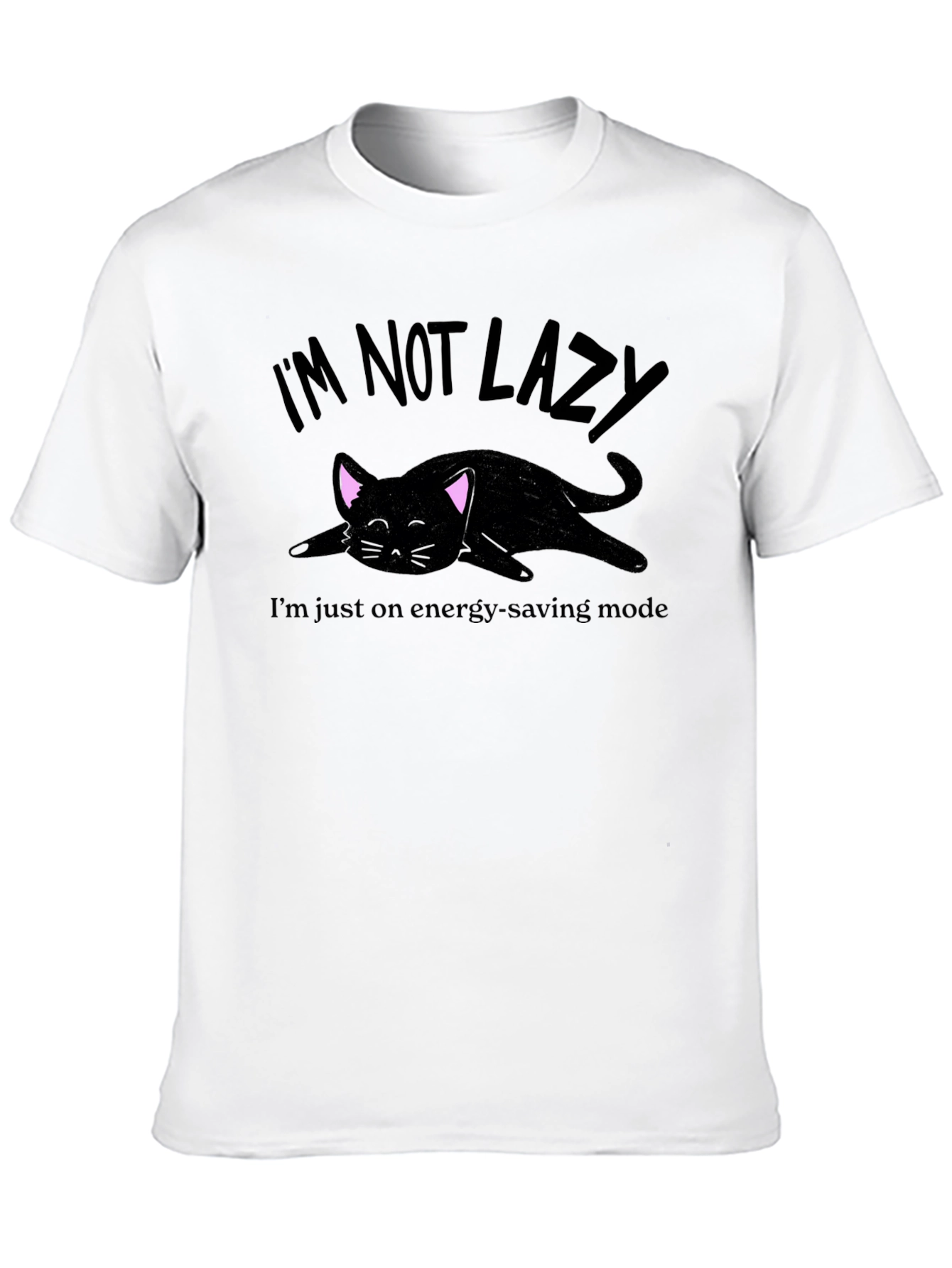 Im Not Lazy Cat T-Shirt