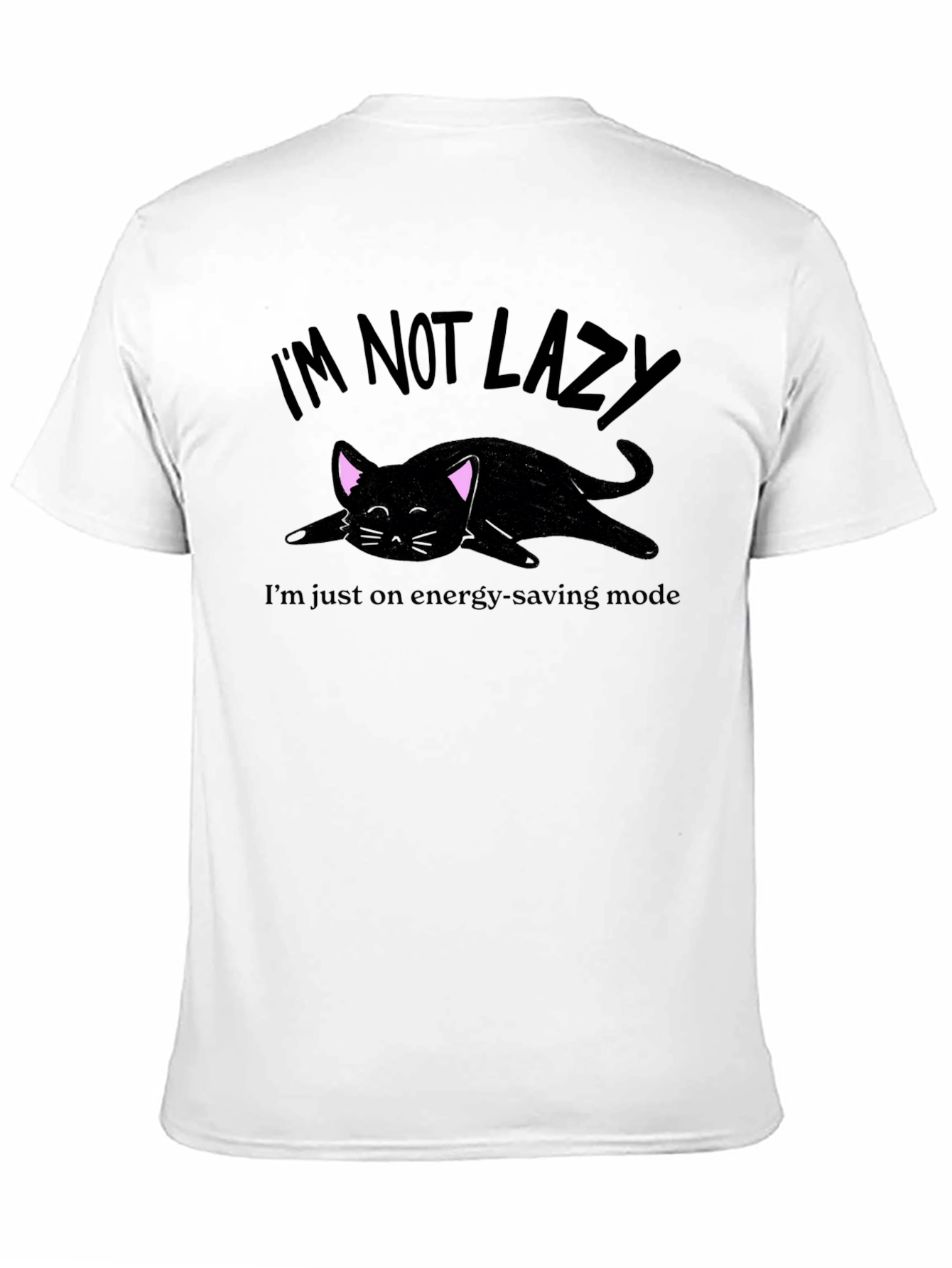 Im Not Lazy Cat T-Shirt
