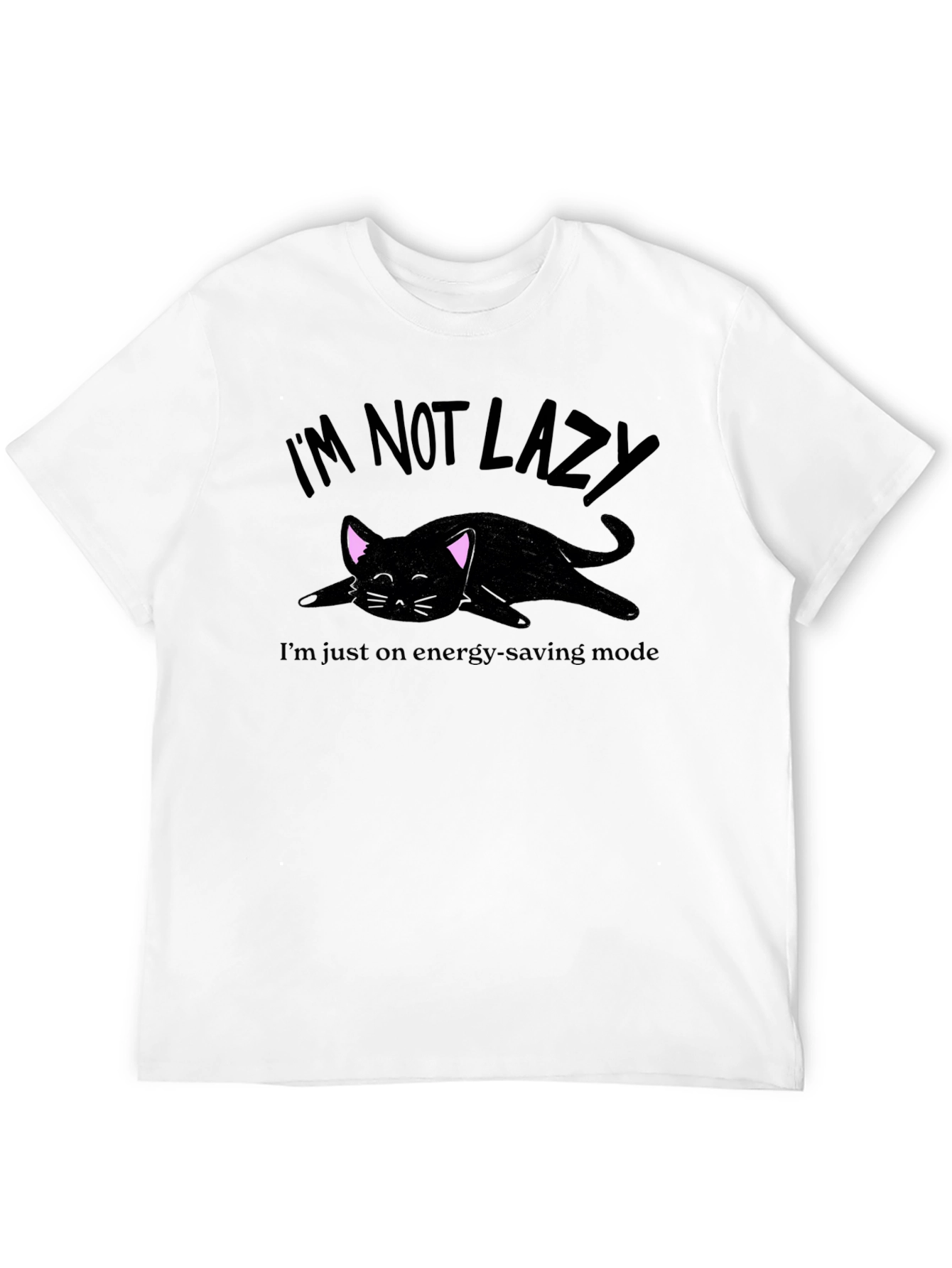 Im Not Lazy Cat T-Shirt
