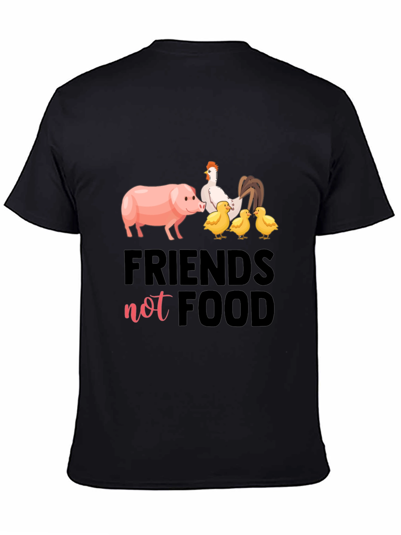 Friends Not Food Vegan T-Shirt