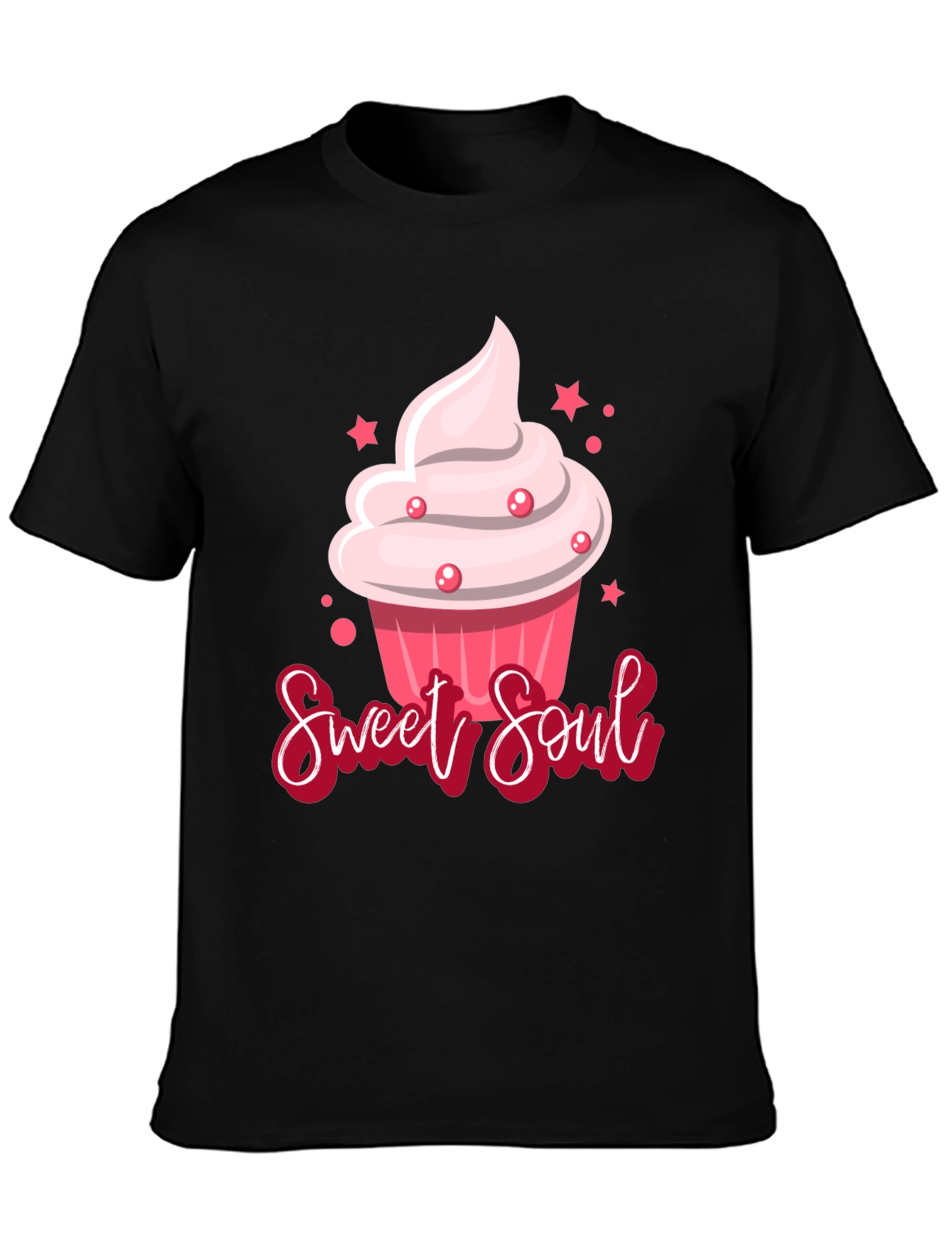 Sweet Soul Cupcake Graphic T-Shirt