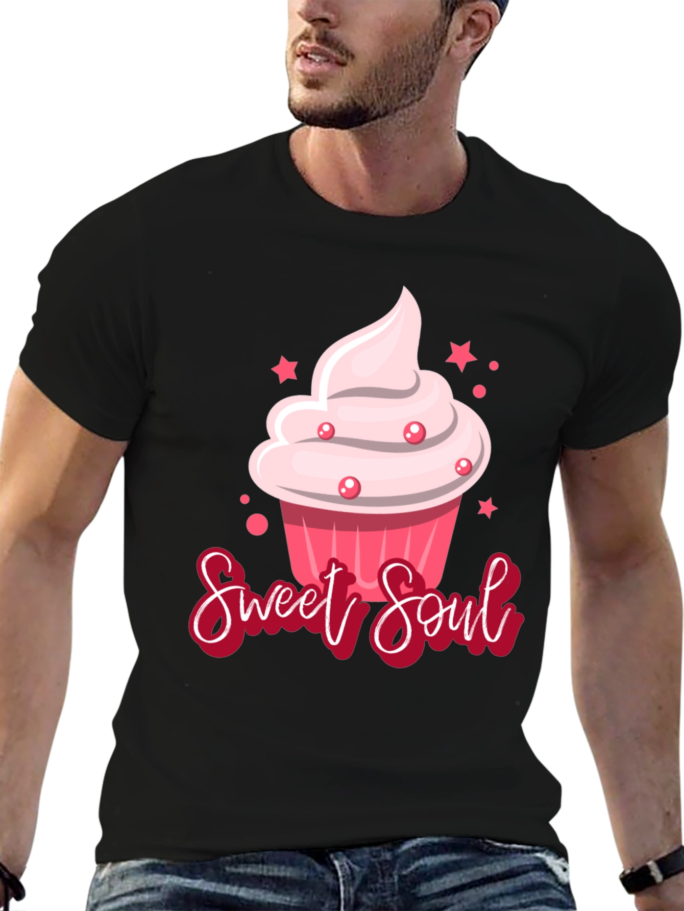 Sweet Soul Cupcake Graphic T-Shirt