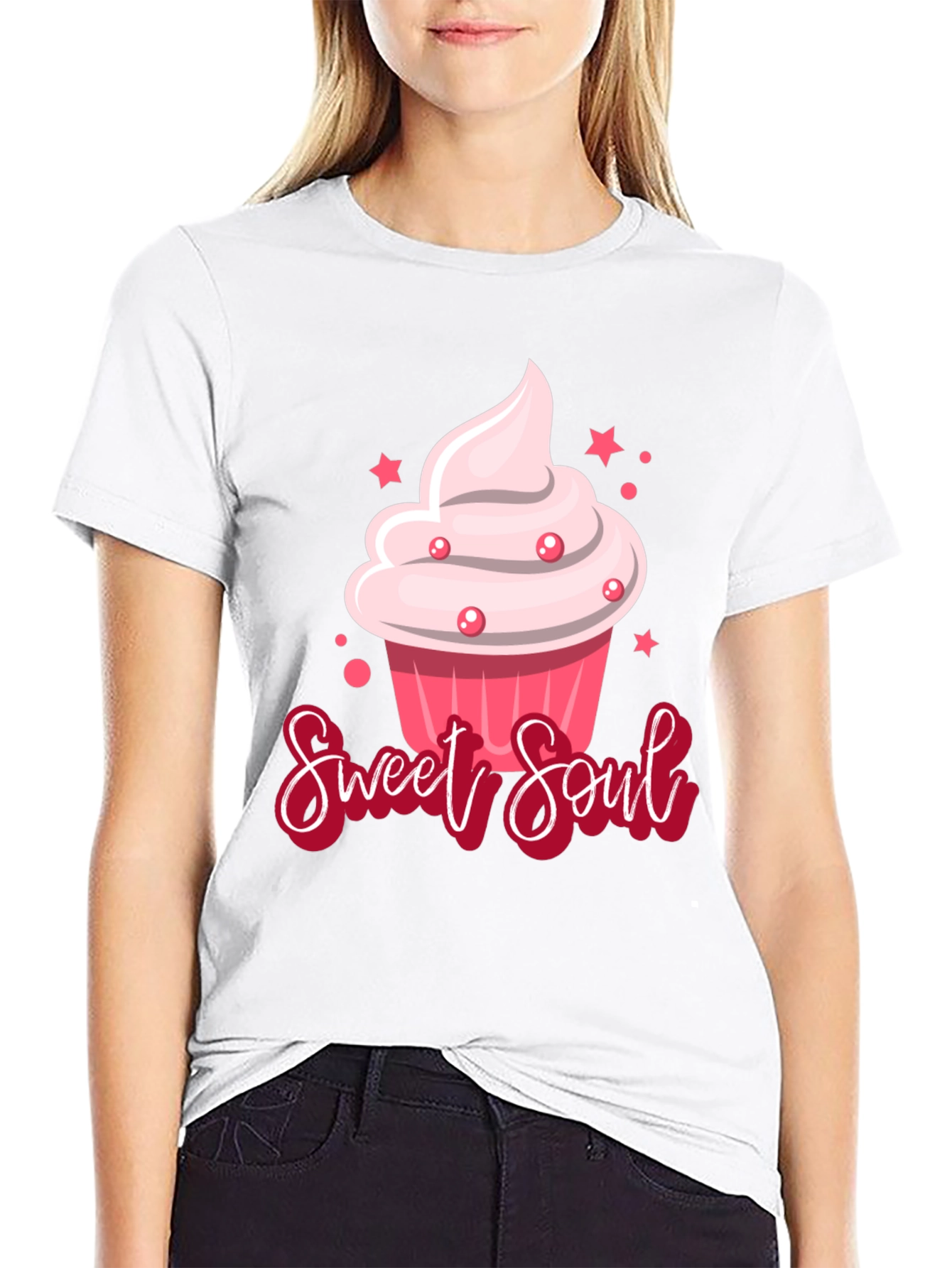 Sweet Soul Cupcake Graphic T-Shirt