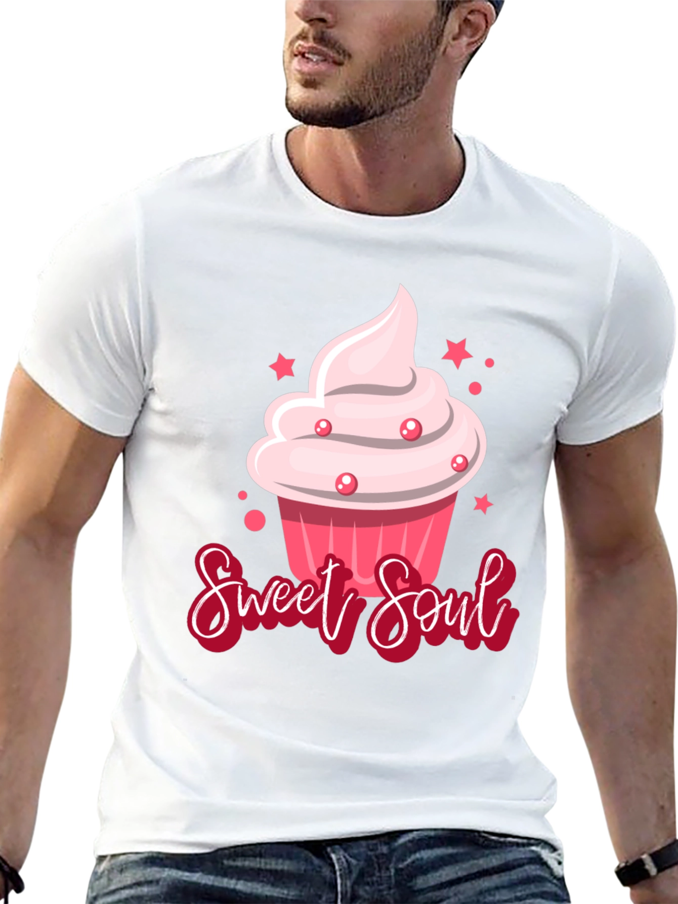 Sweet Soul Cupcake Graphic T-Shirt