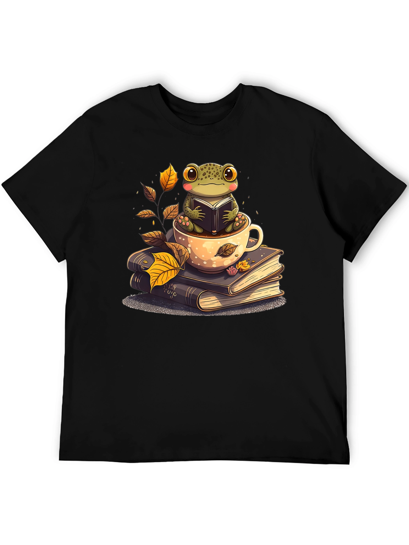 Frog Reading Book T-Shirt