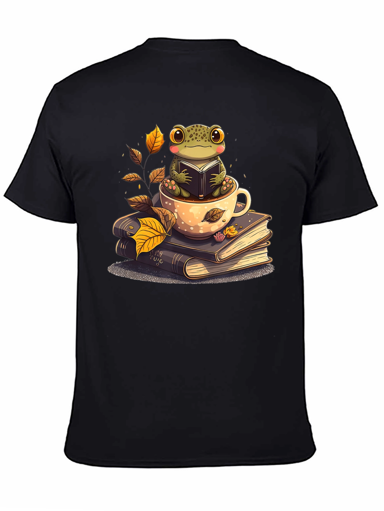 Frog Reading Book T-Shirt
