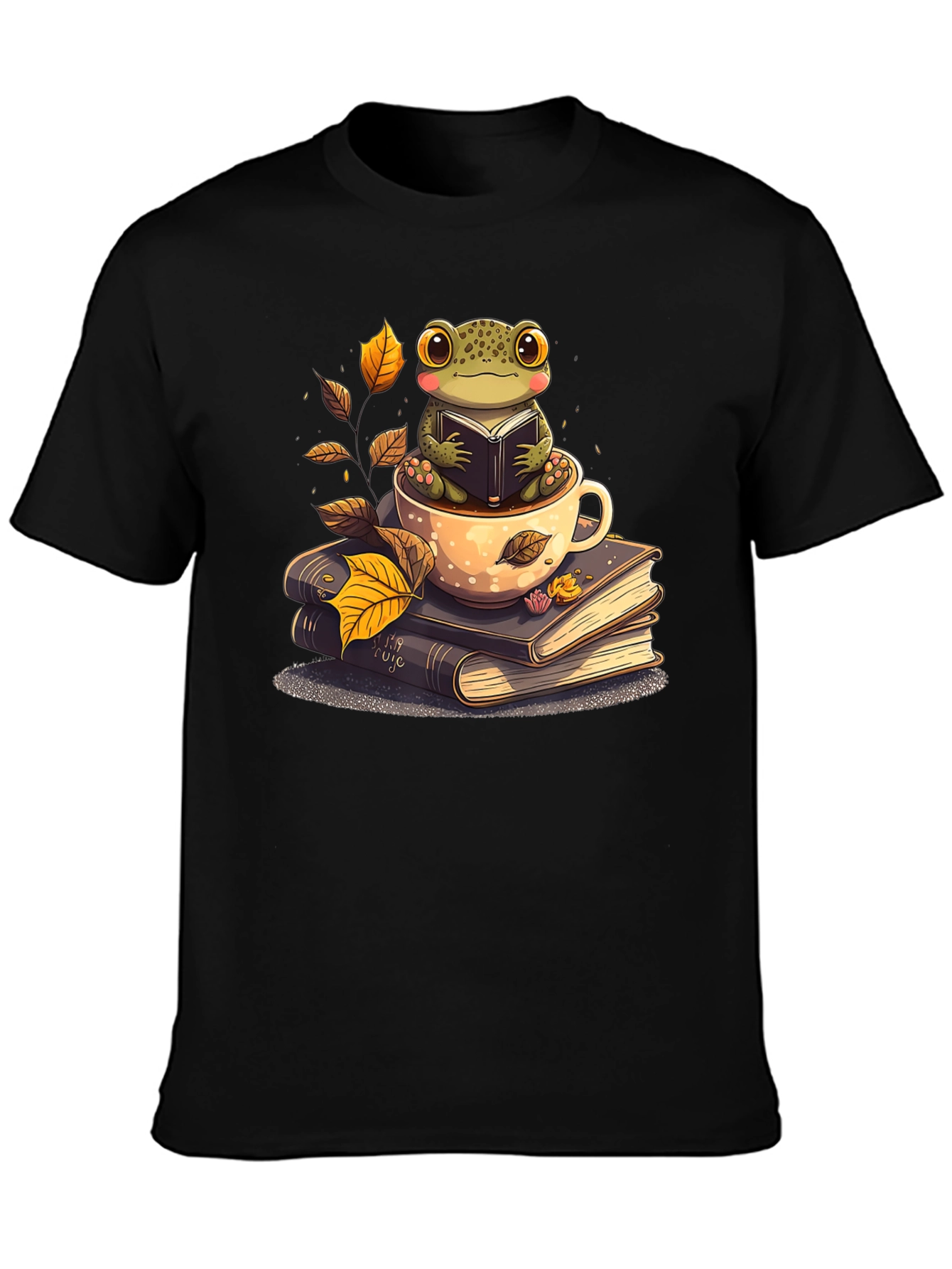 Frog Reading Book T-Shirt
