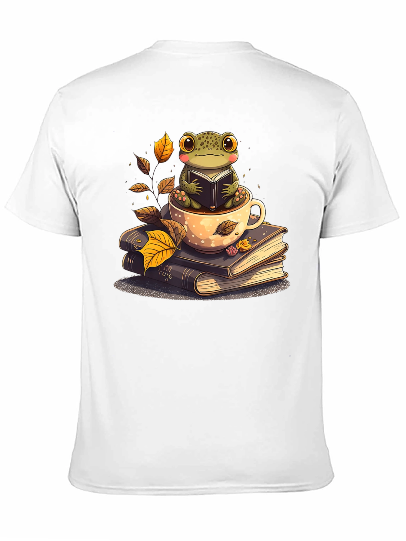 Frog Reading Book T-Shirt