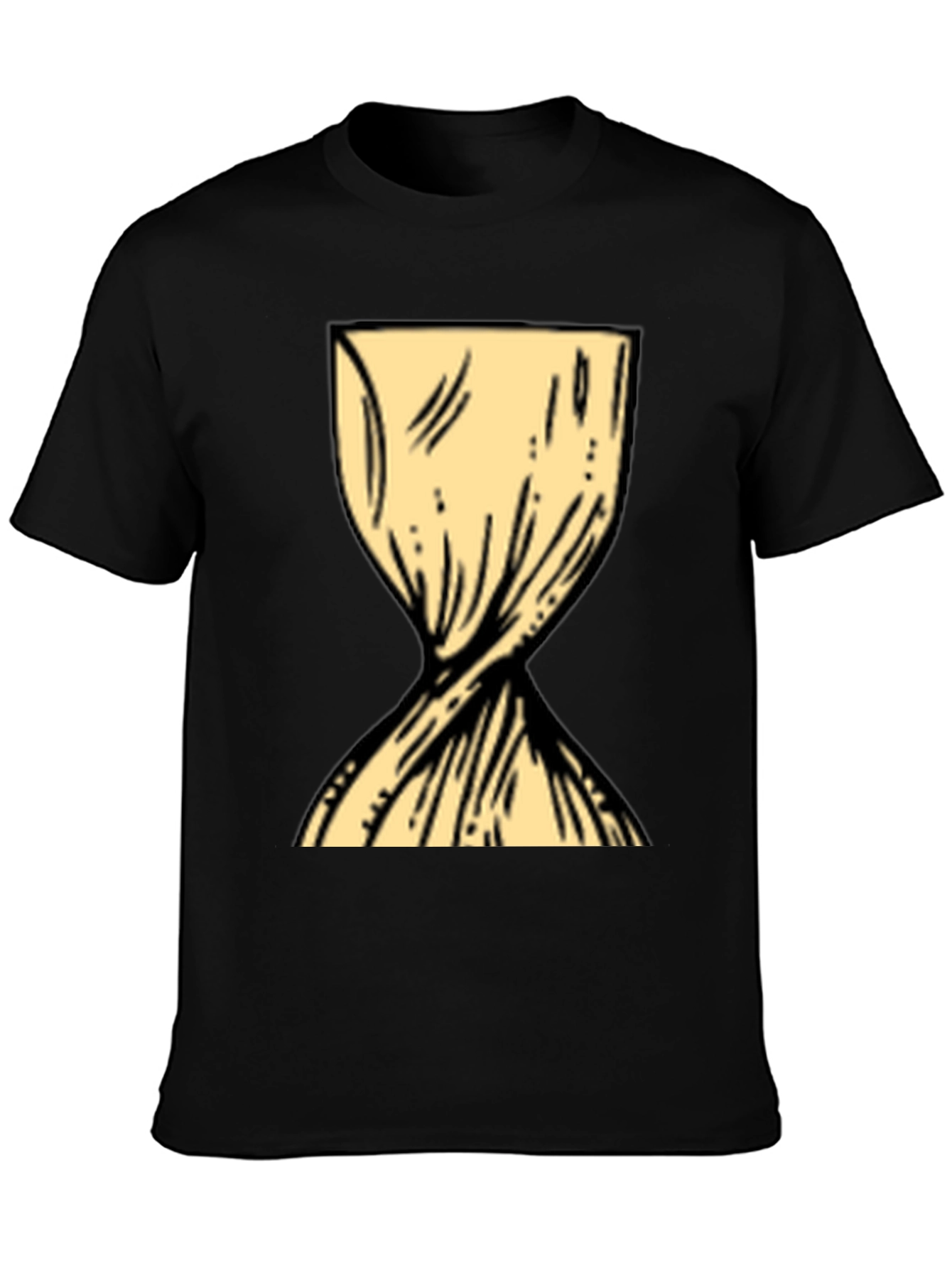 Twisted Hourglass Graphic Tee - Unique Design
