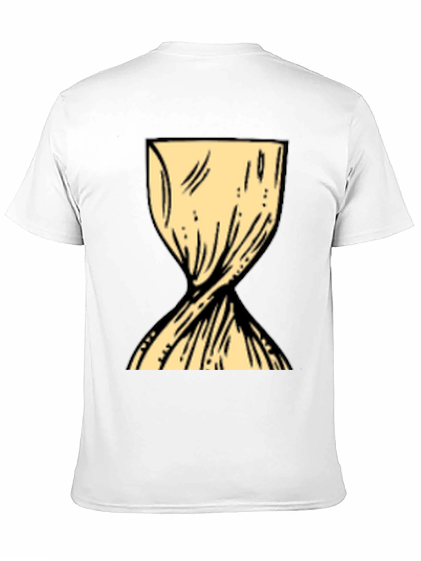 Twisted Hourglass Graphic Tee - Unique Design