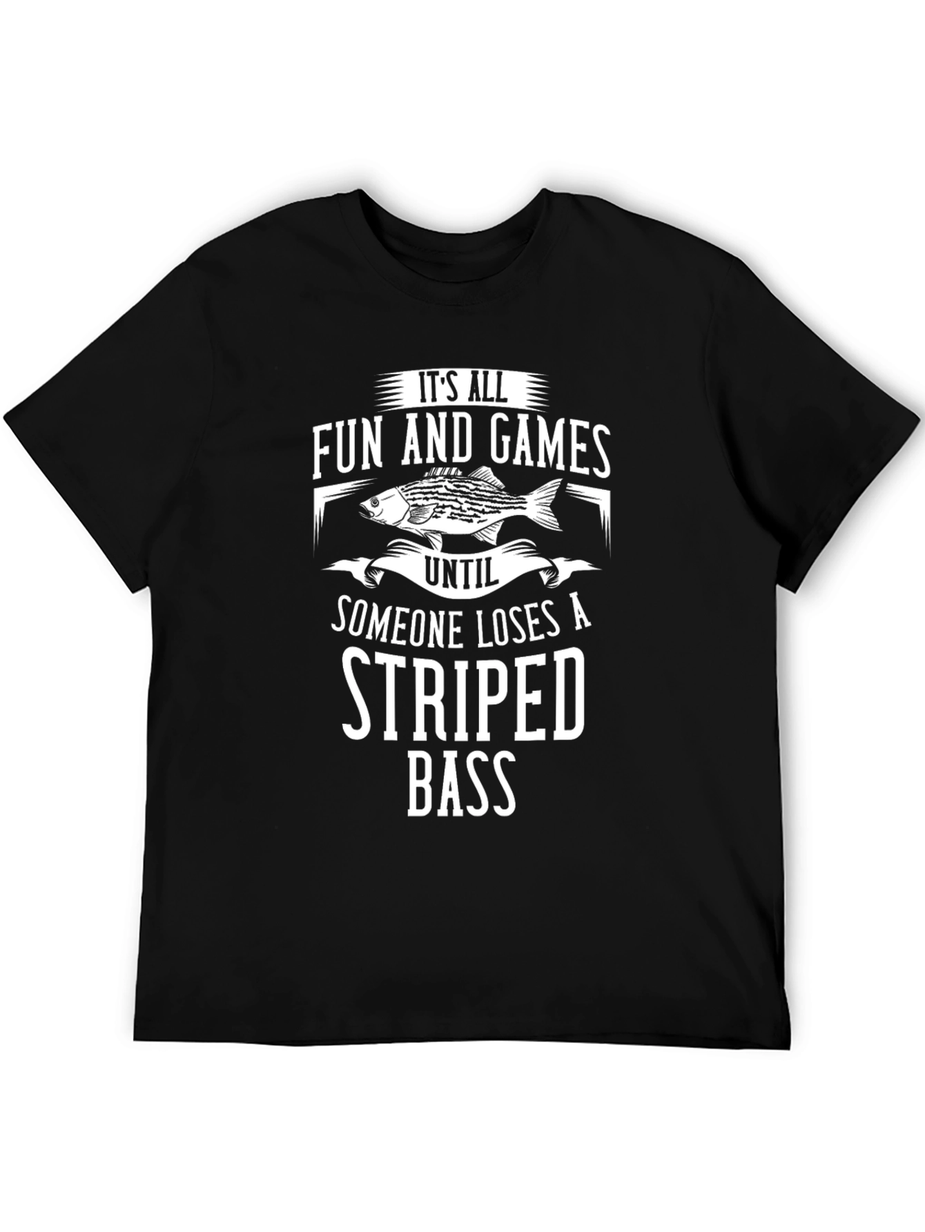 Fun and Games Striped Bass T-Shirt