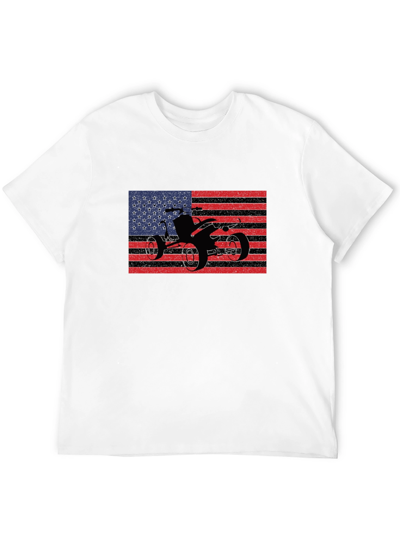 American Flag ATV T-Shirt