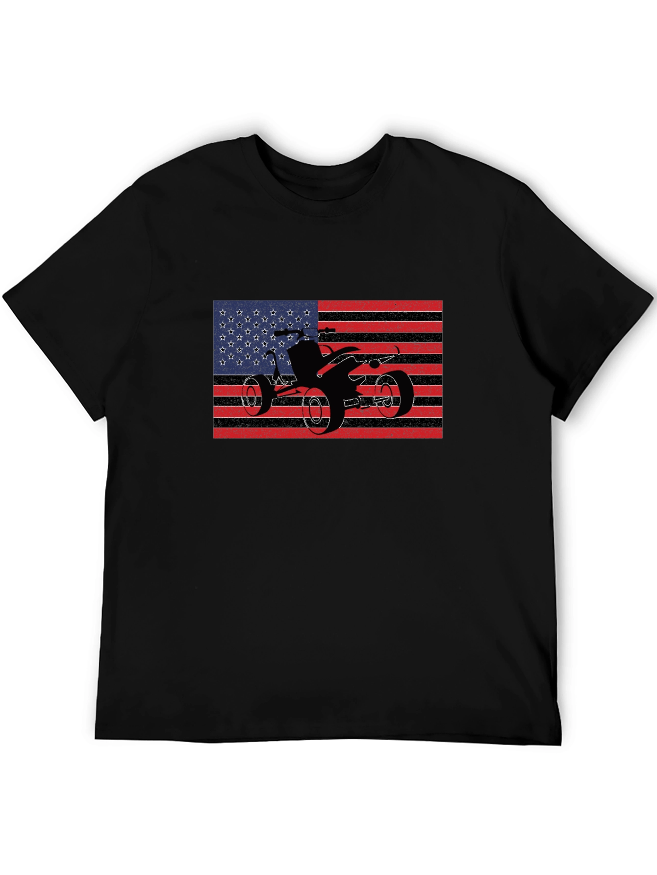 American Flag ATV T-Shirt