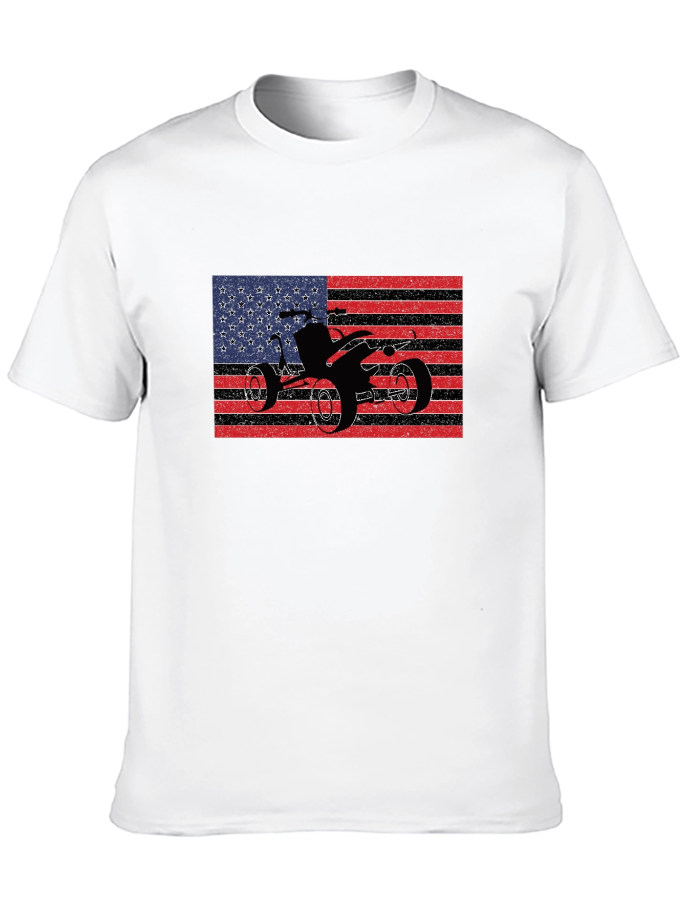 American Flag ATV T-Shirt