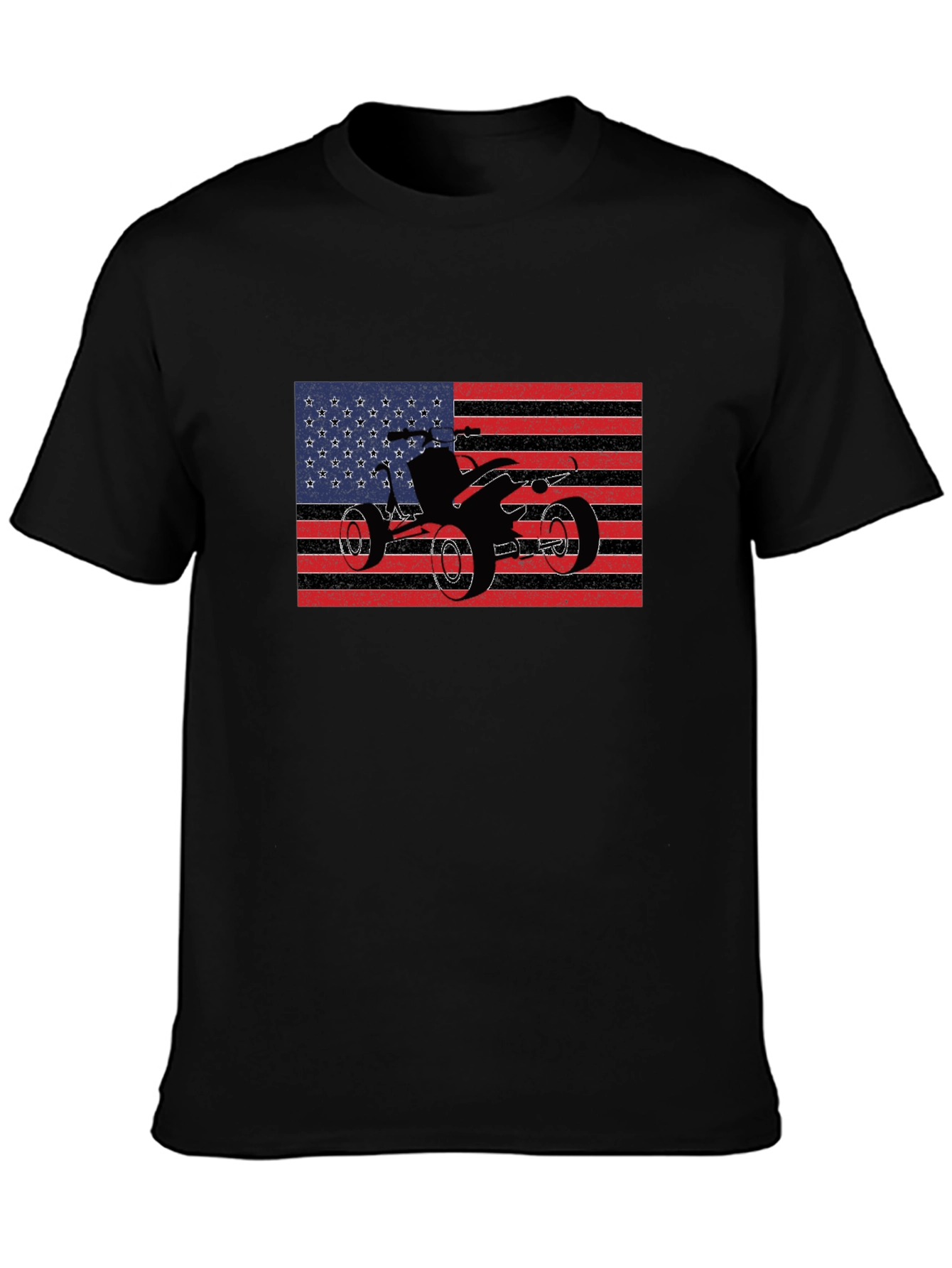American Flag ATV T-Shirt