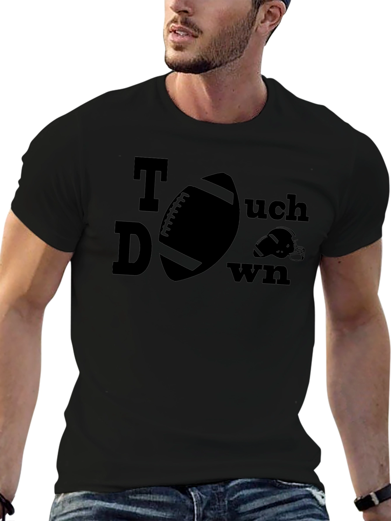 Touchdown Football Graphic T-Shirt