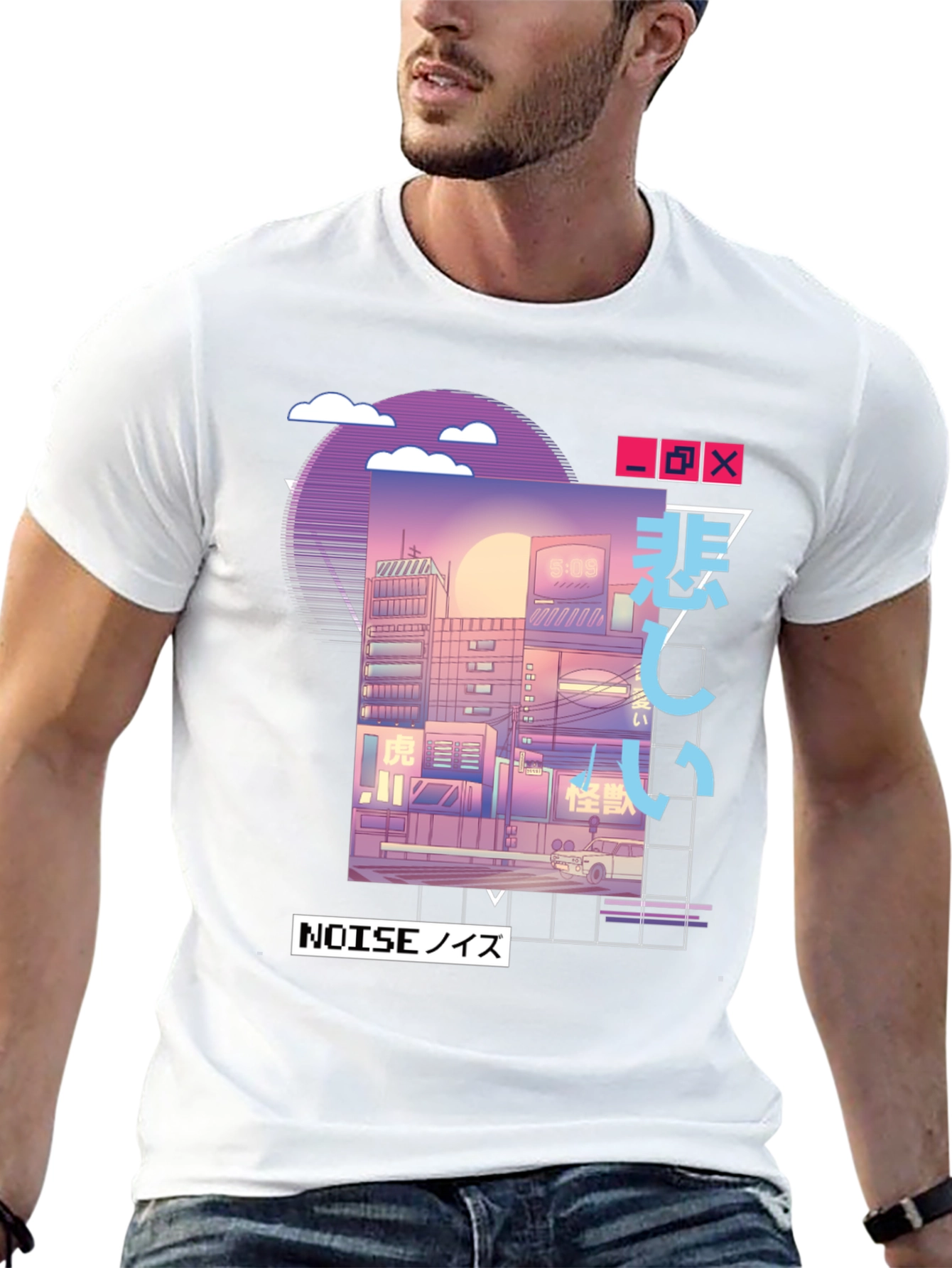 Retro Japanese Vaporwave T-Shirt