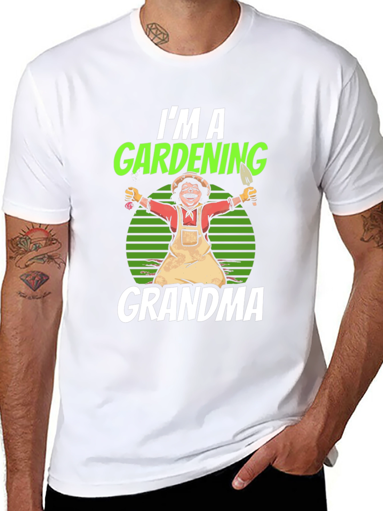 Gardening Grandma T-Shirt - Fun Gardener Gift