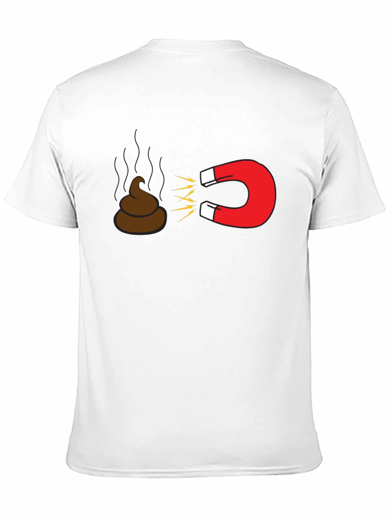 Funny Poop Magnet T-Shirt